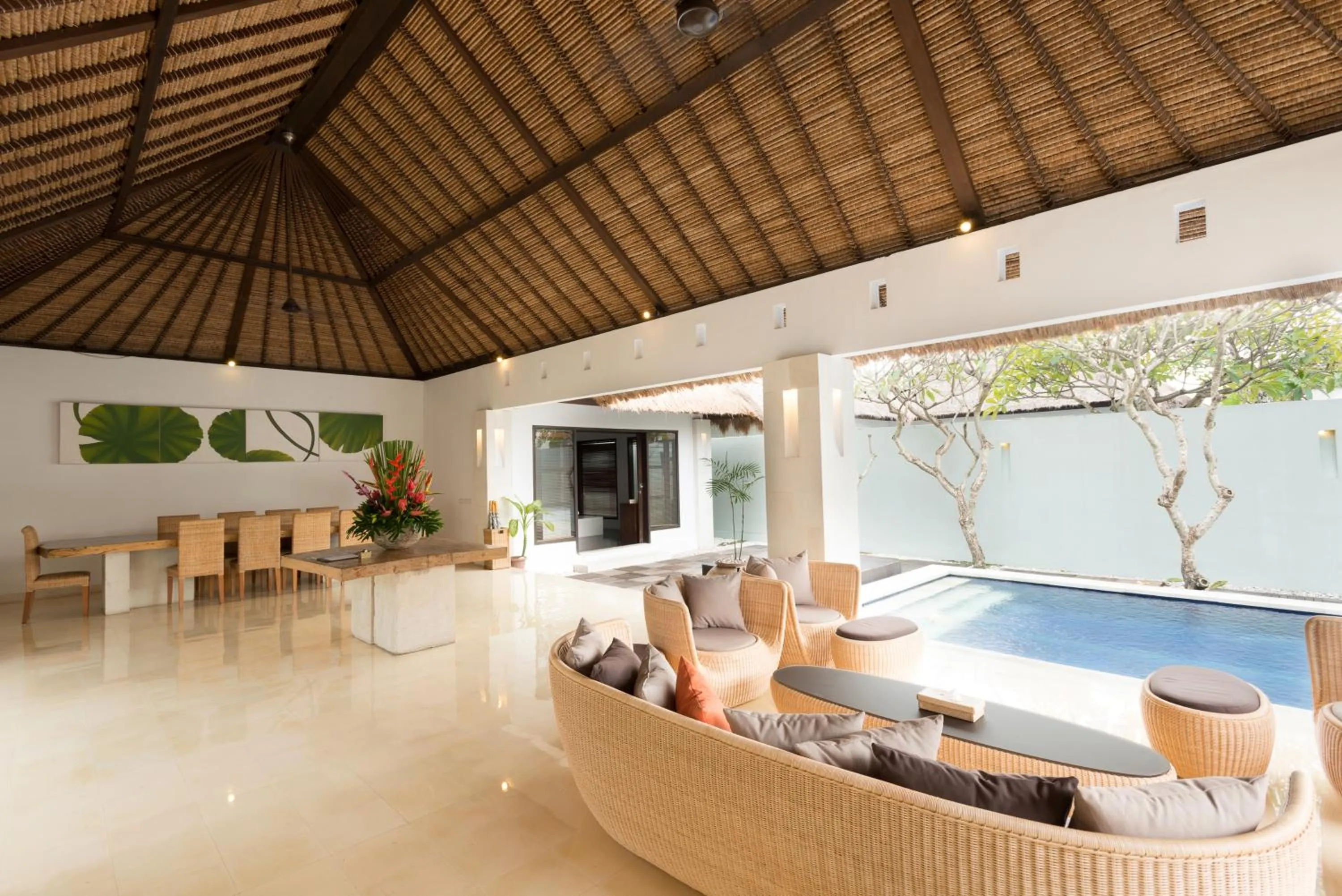 Living room in Bvilla Spa