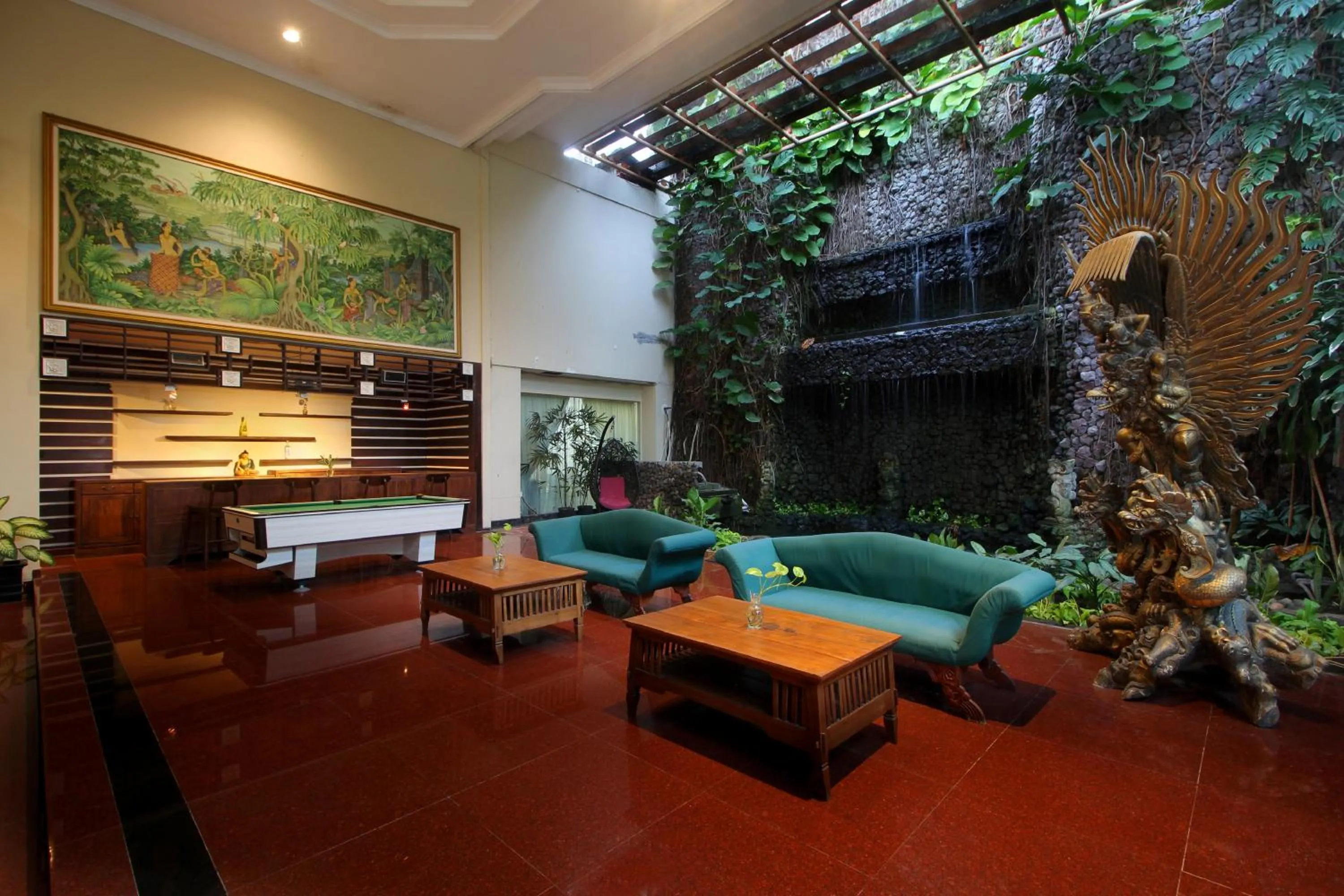 Area and facilities in Parigata Resorts and Spa