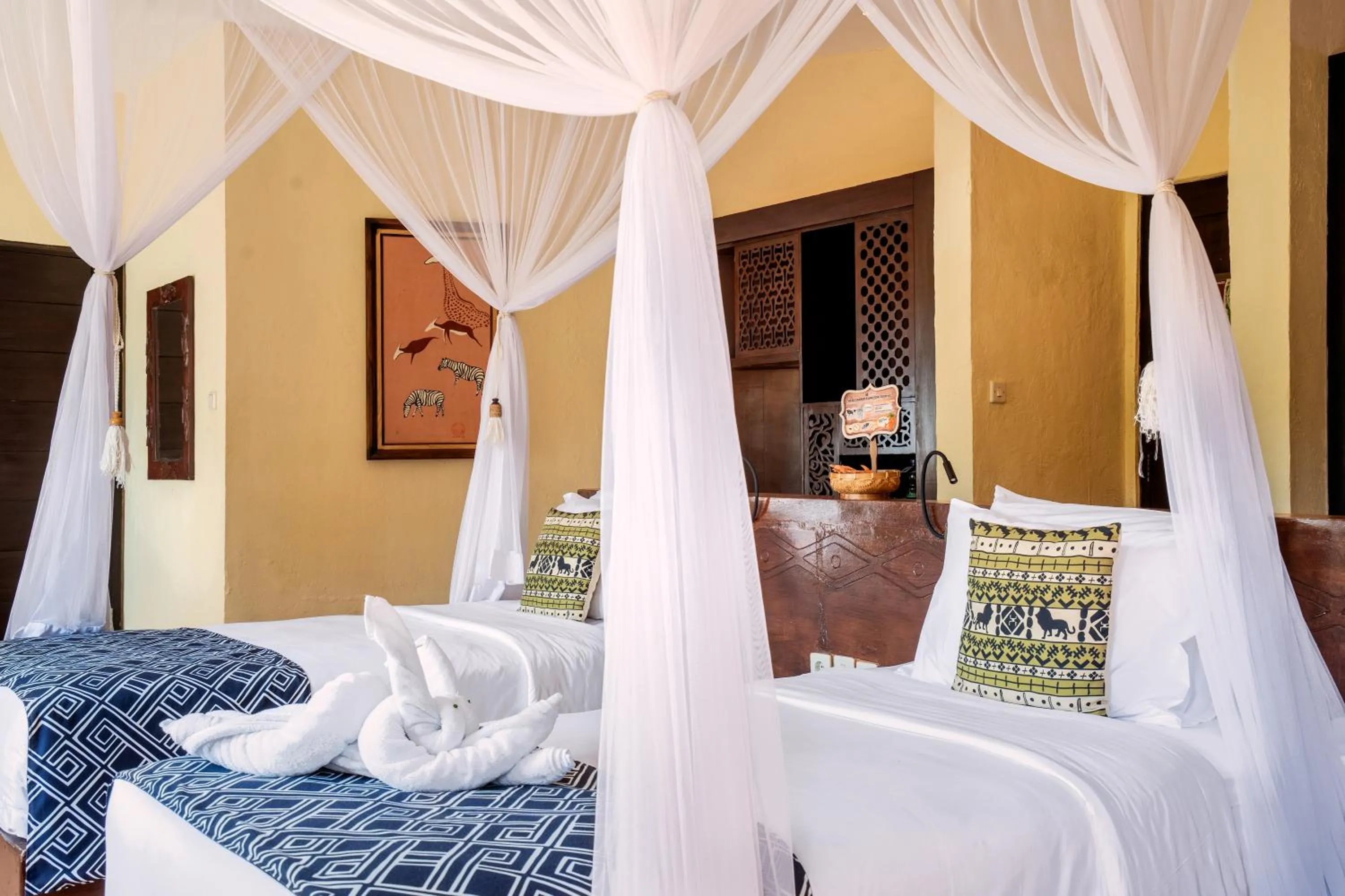 Bedroom, Bed in Mara River Safari Lodge Bali