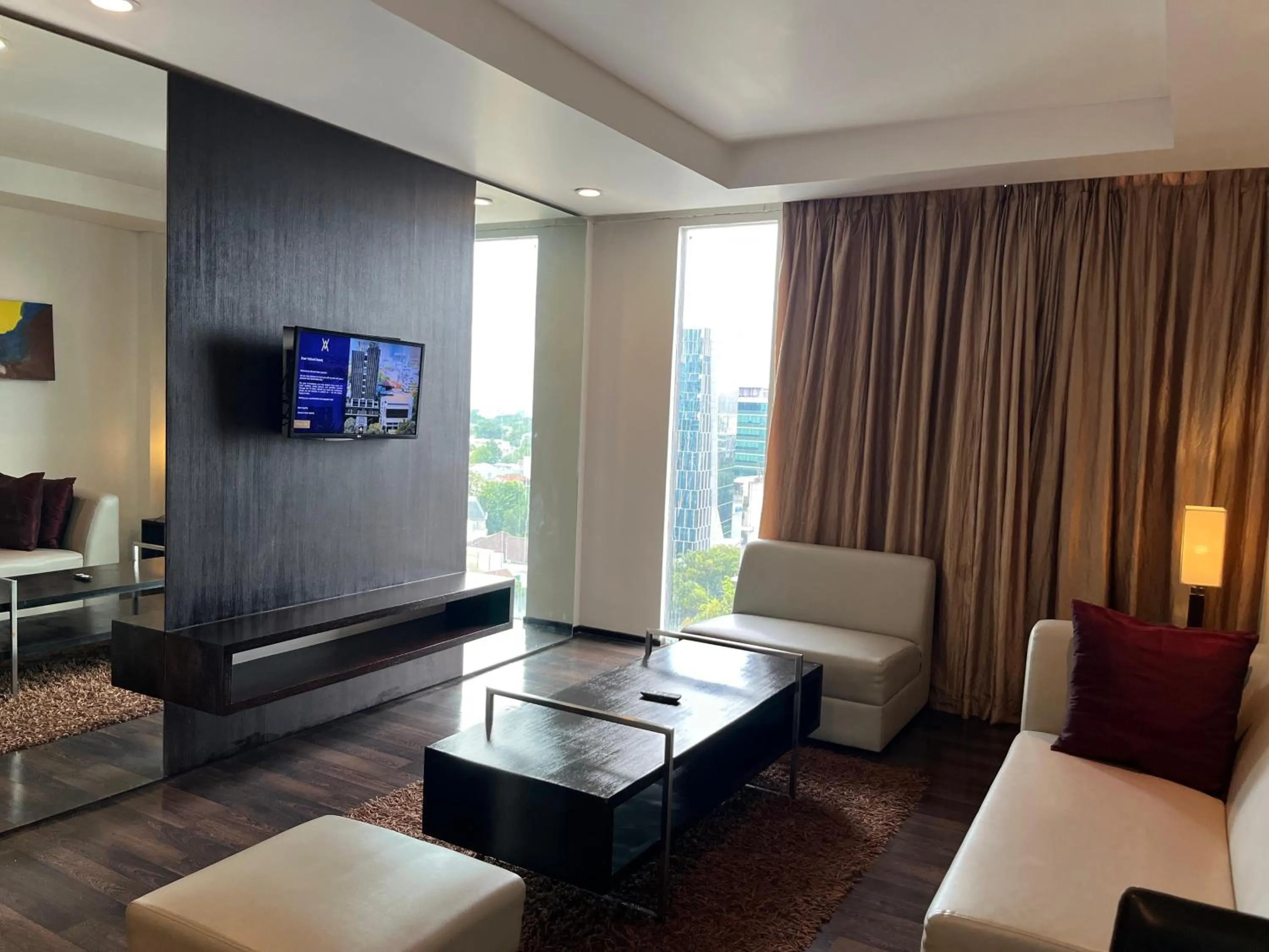 Living room in Akmani Hotel Jakarta