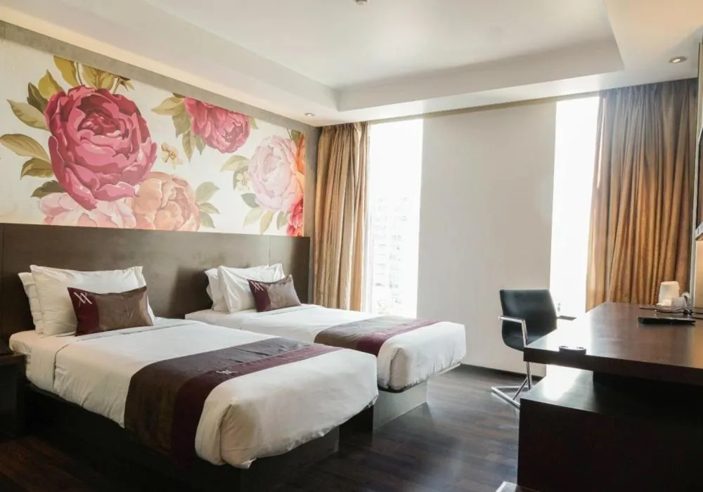 Bed in Akmani Hotel Jakarta