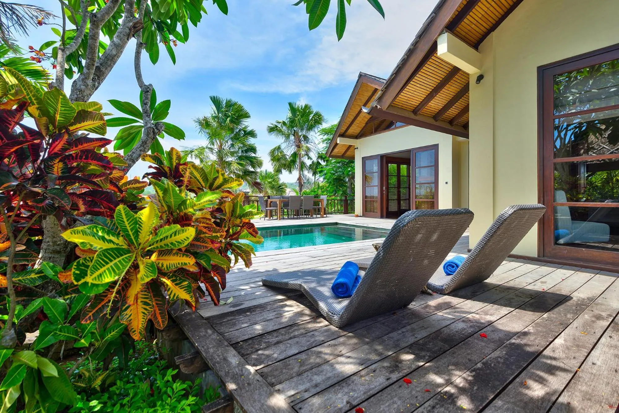 Pool view in Karma Kandara