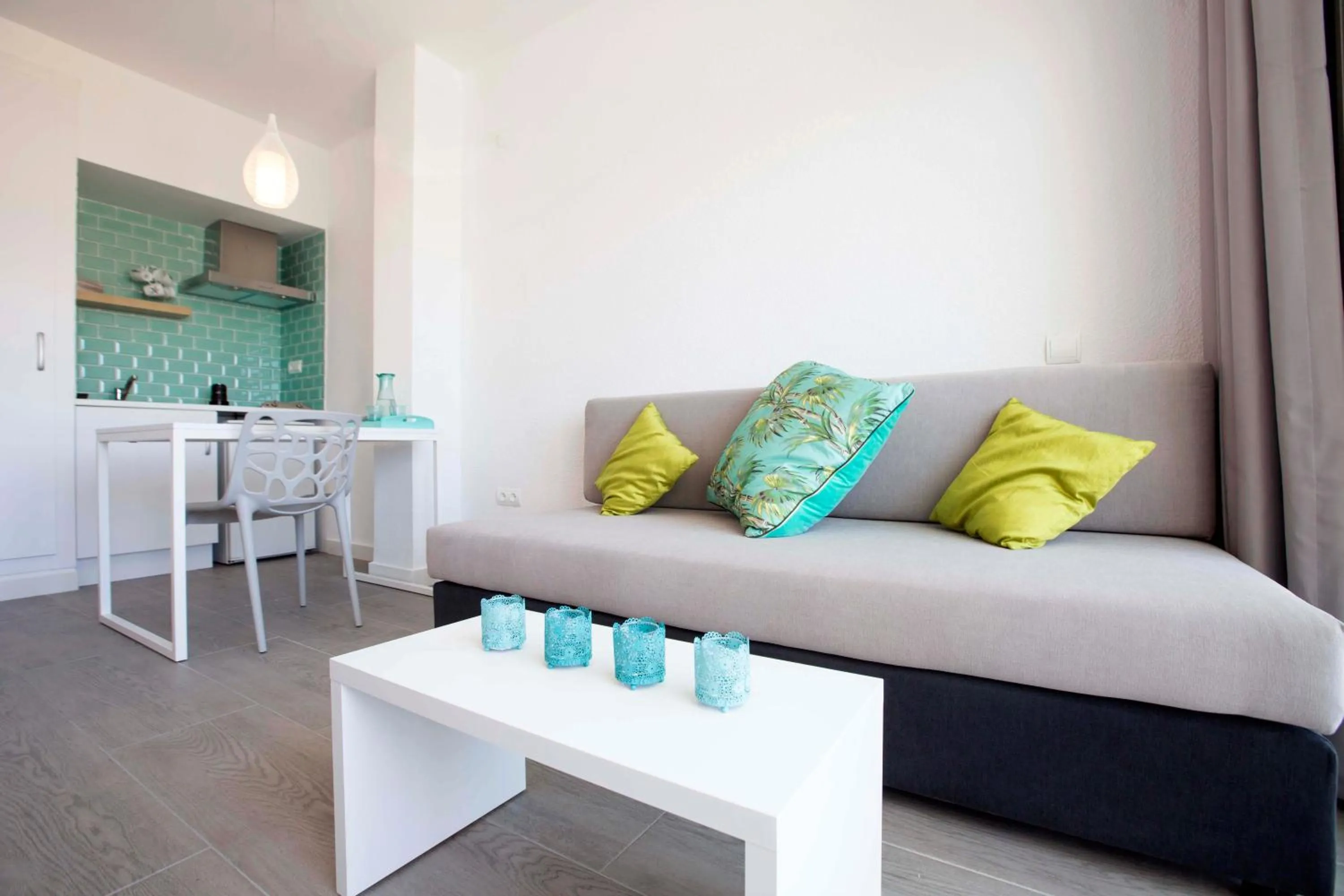 Seating area in Beach Star Ibiza