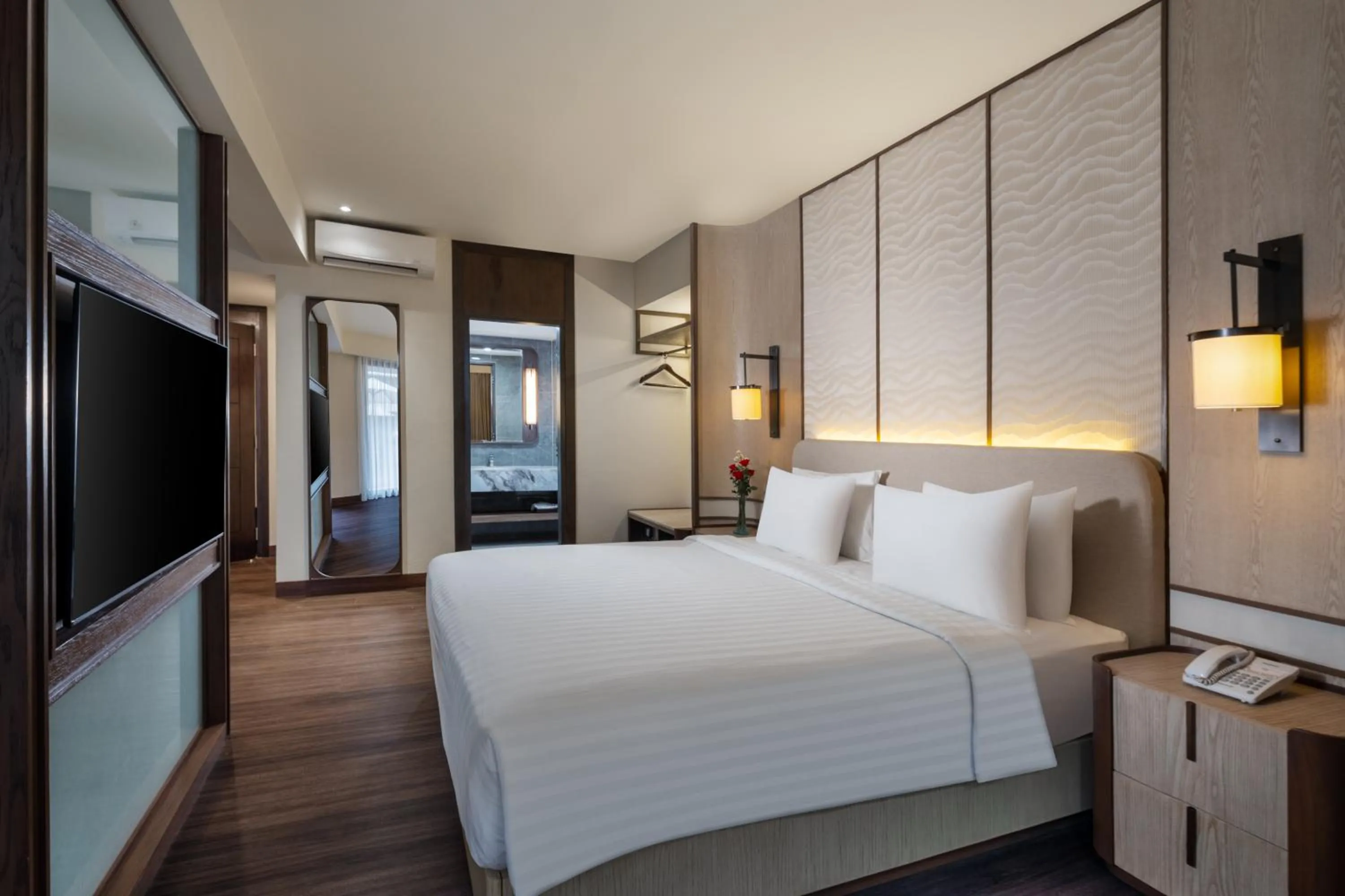 Bed in Aston Kuta Hotel and Residence