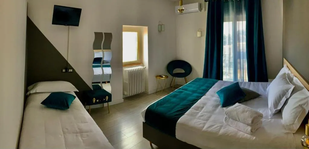 Bed in Slow Living B&B