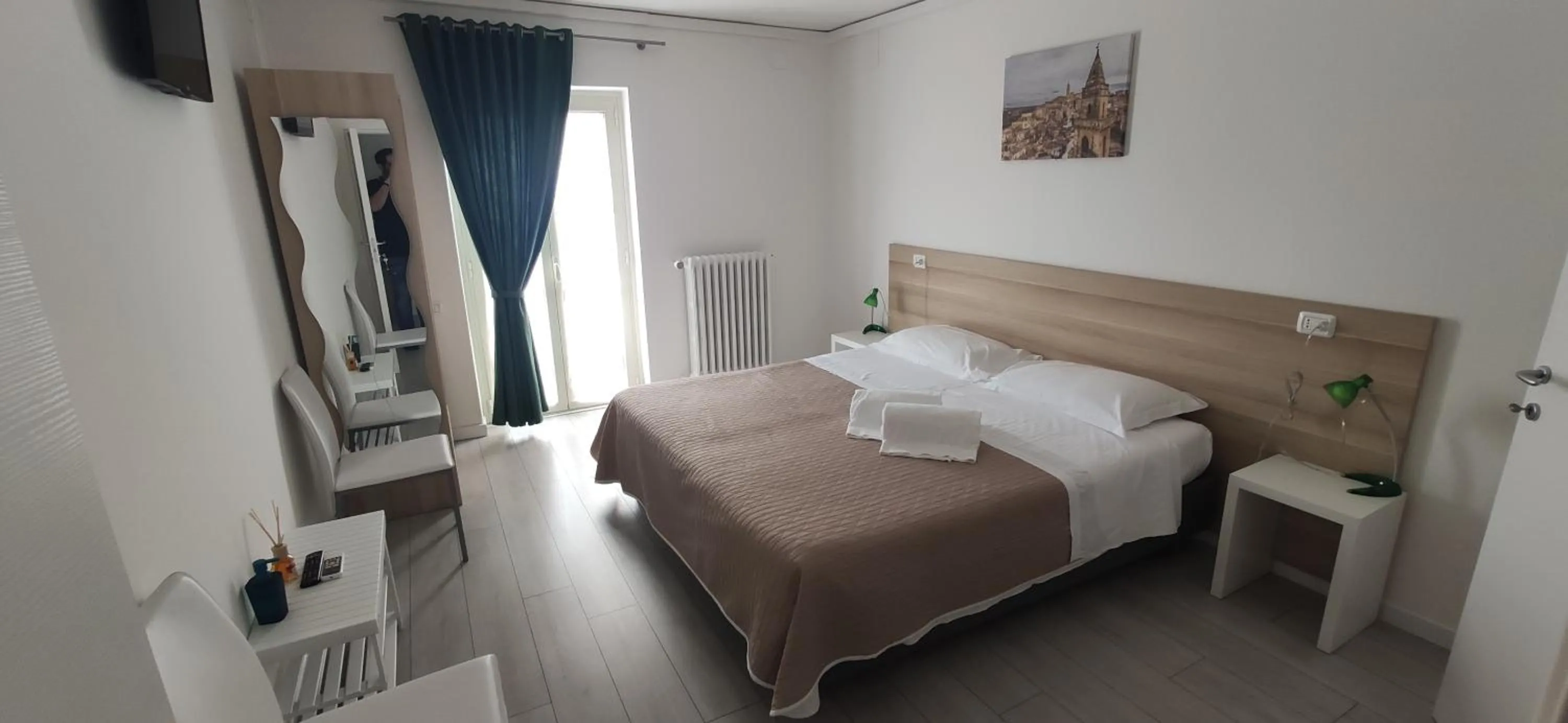 Bed in Slow Living B&B
