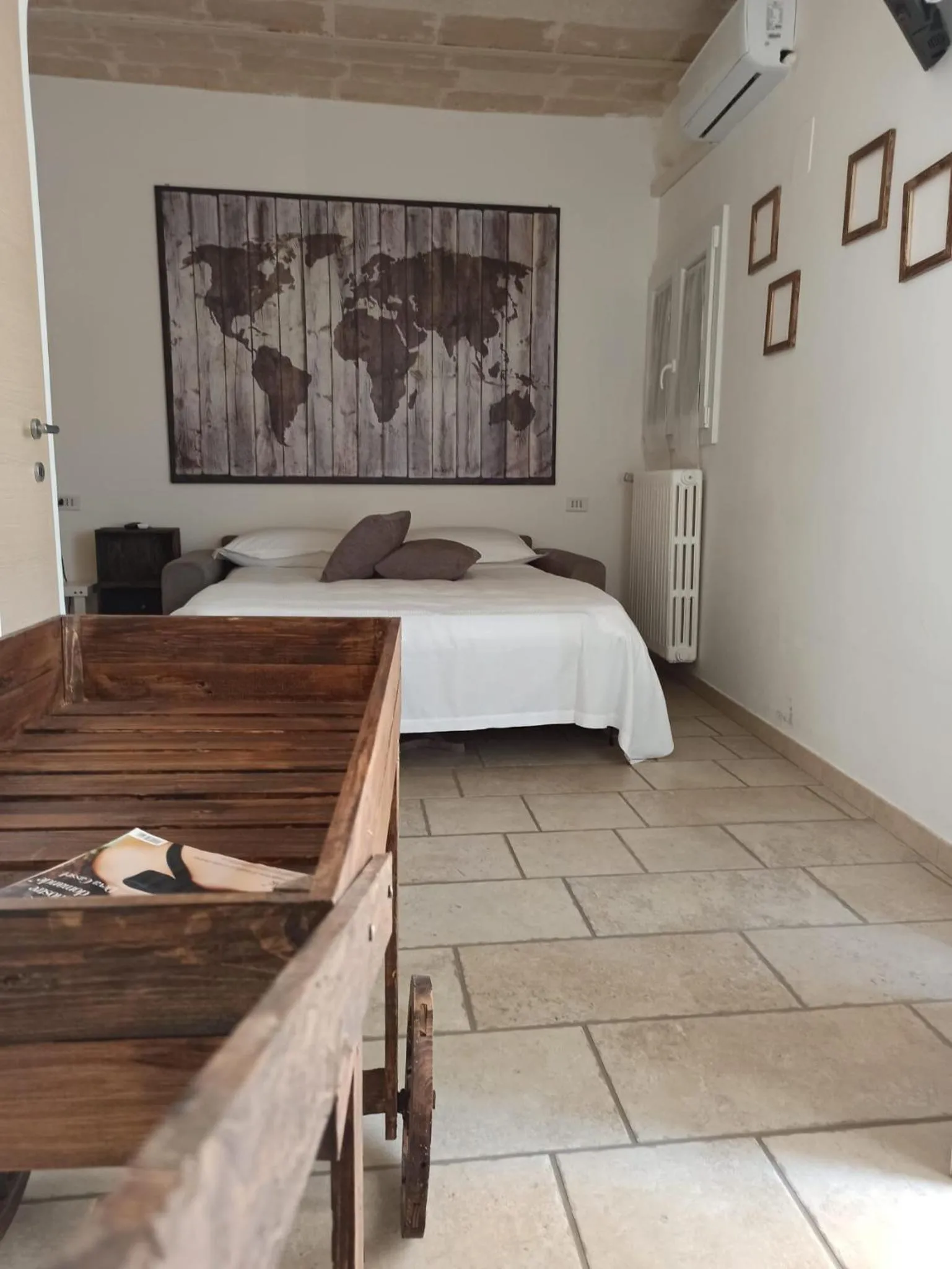 Bed in Slow Living B&B