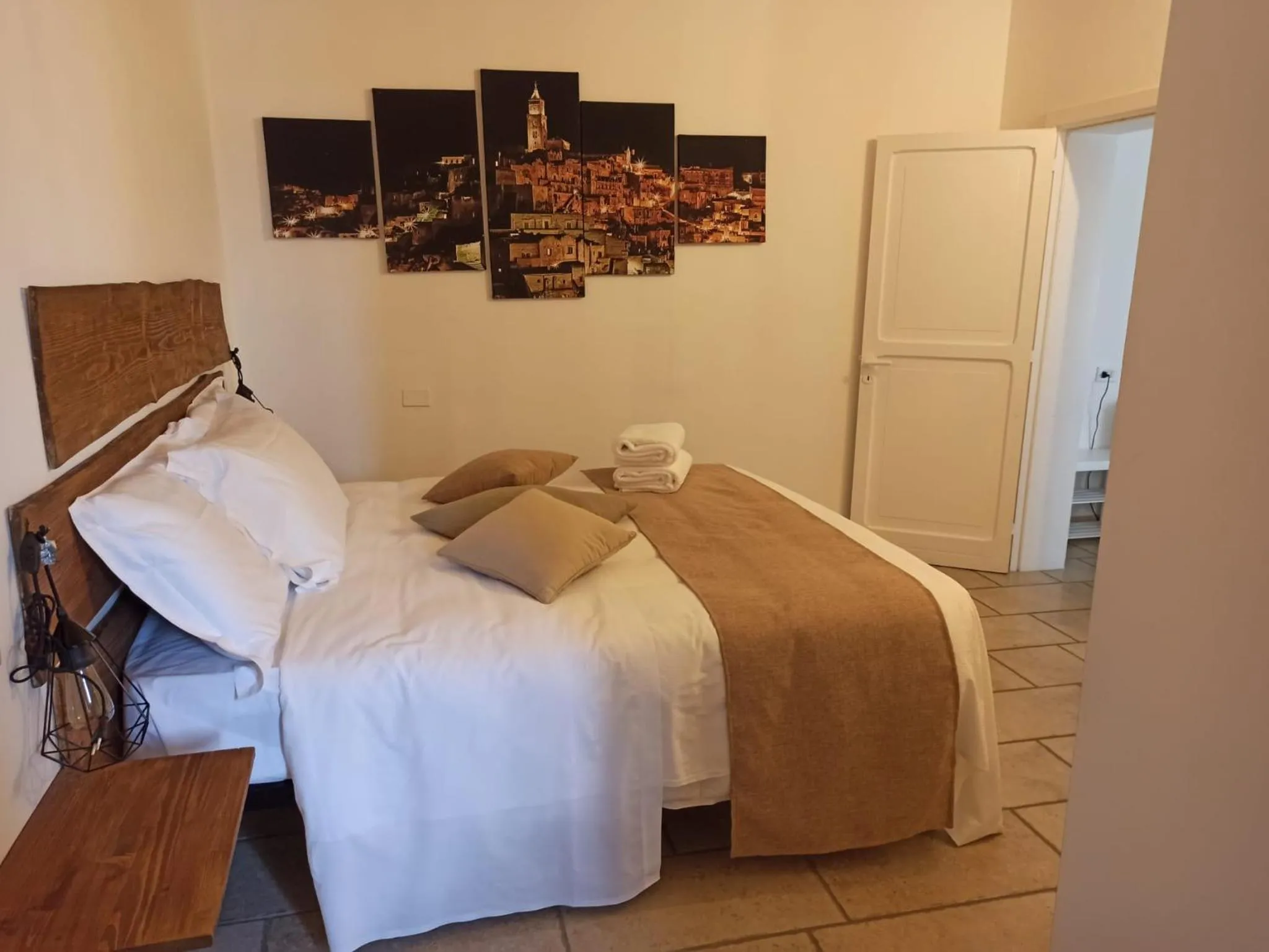Bed in Slow Living B&B