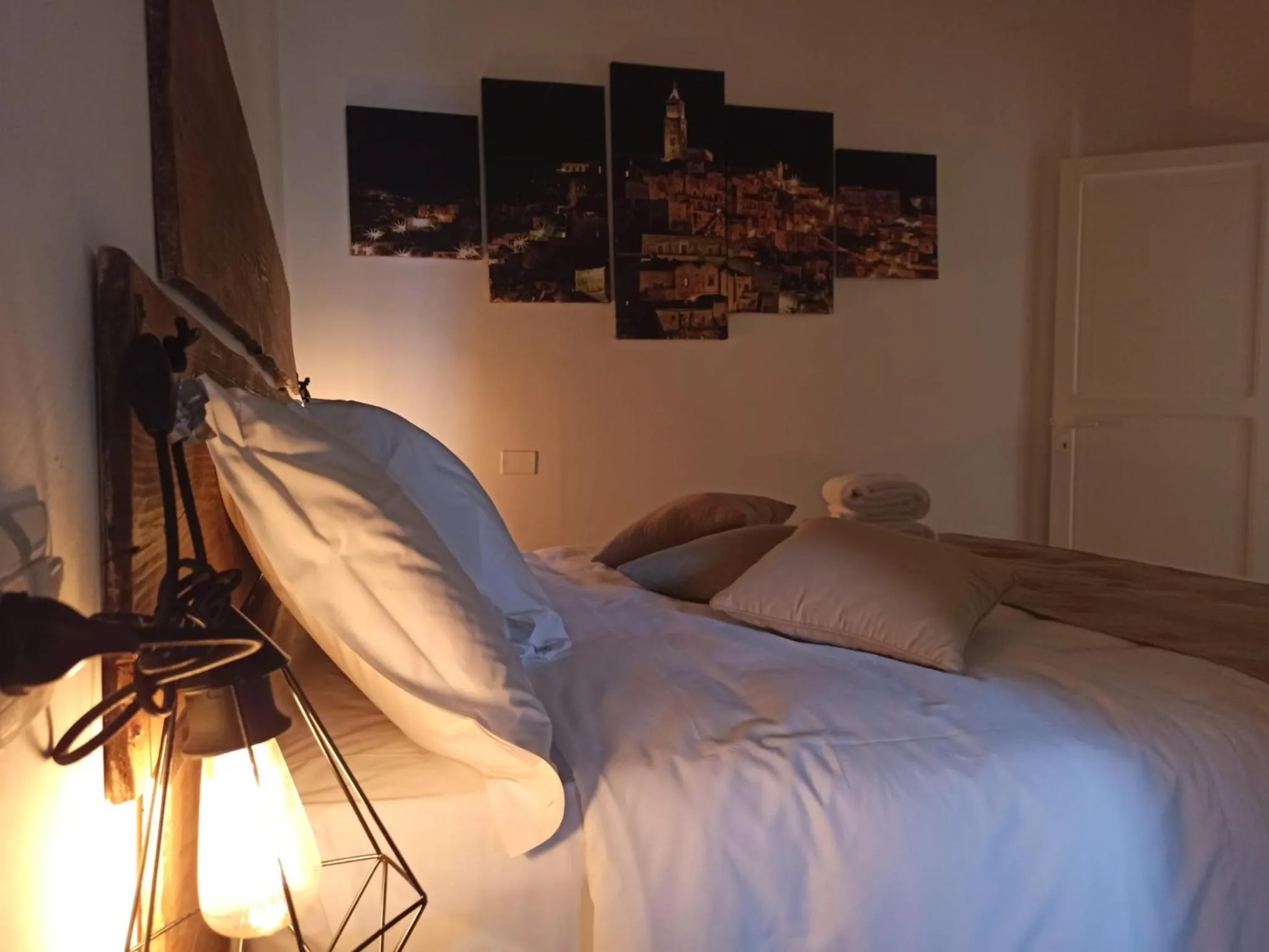 Bed in Slow Living B&B