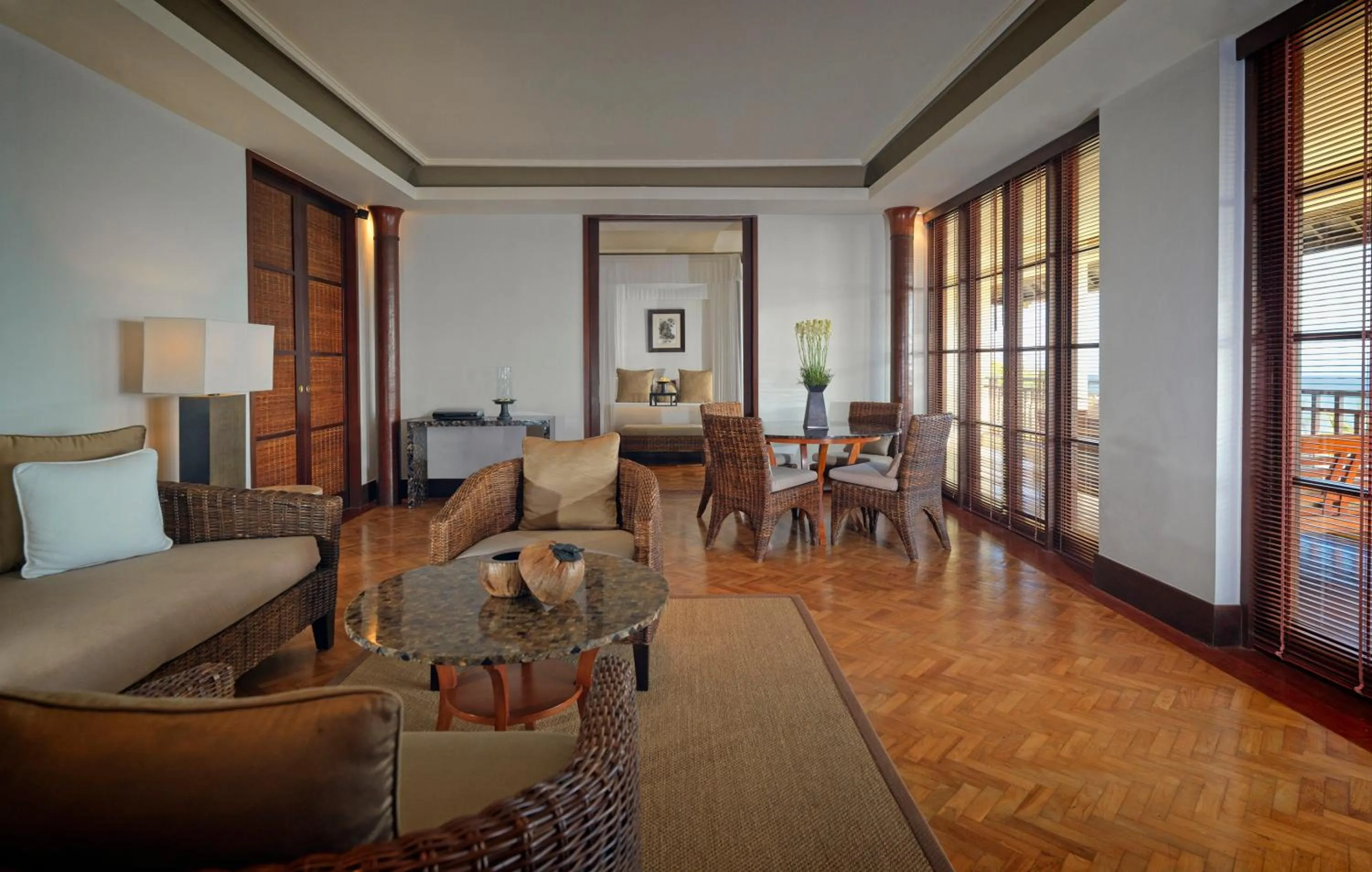 Living room in The Legian Seminyak, Bali