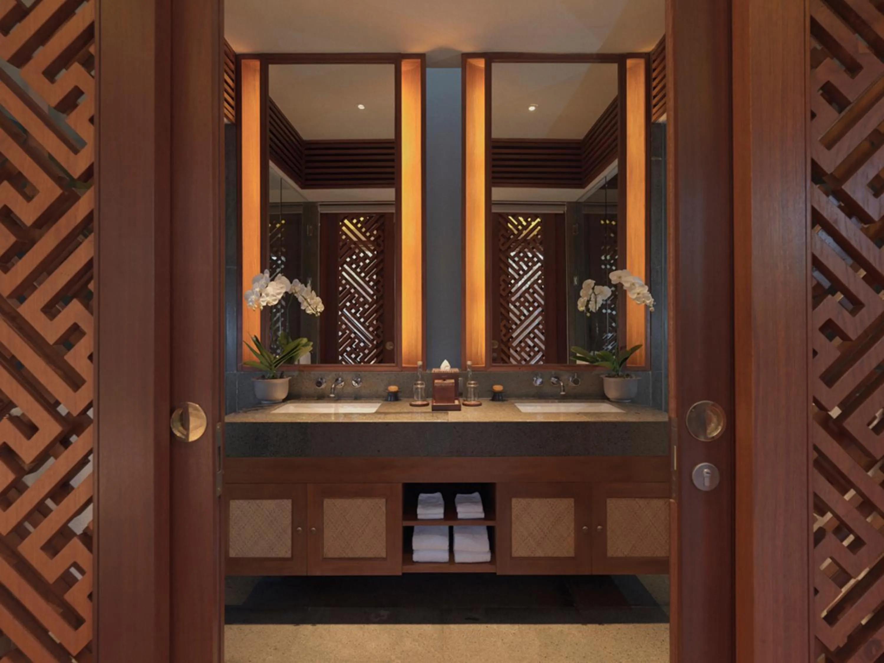 Bathroom in The Legian Seminyak, Bali