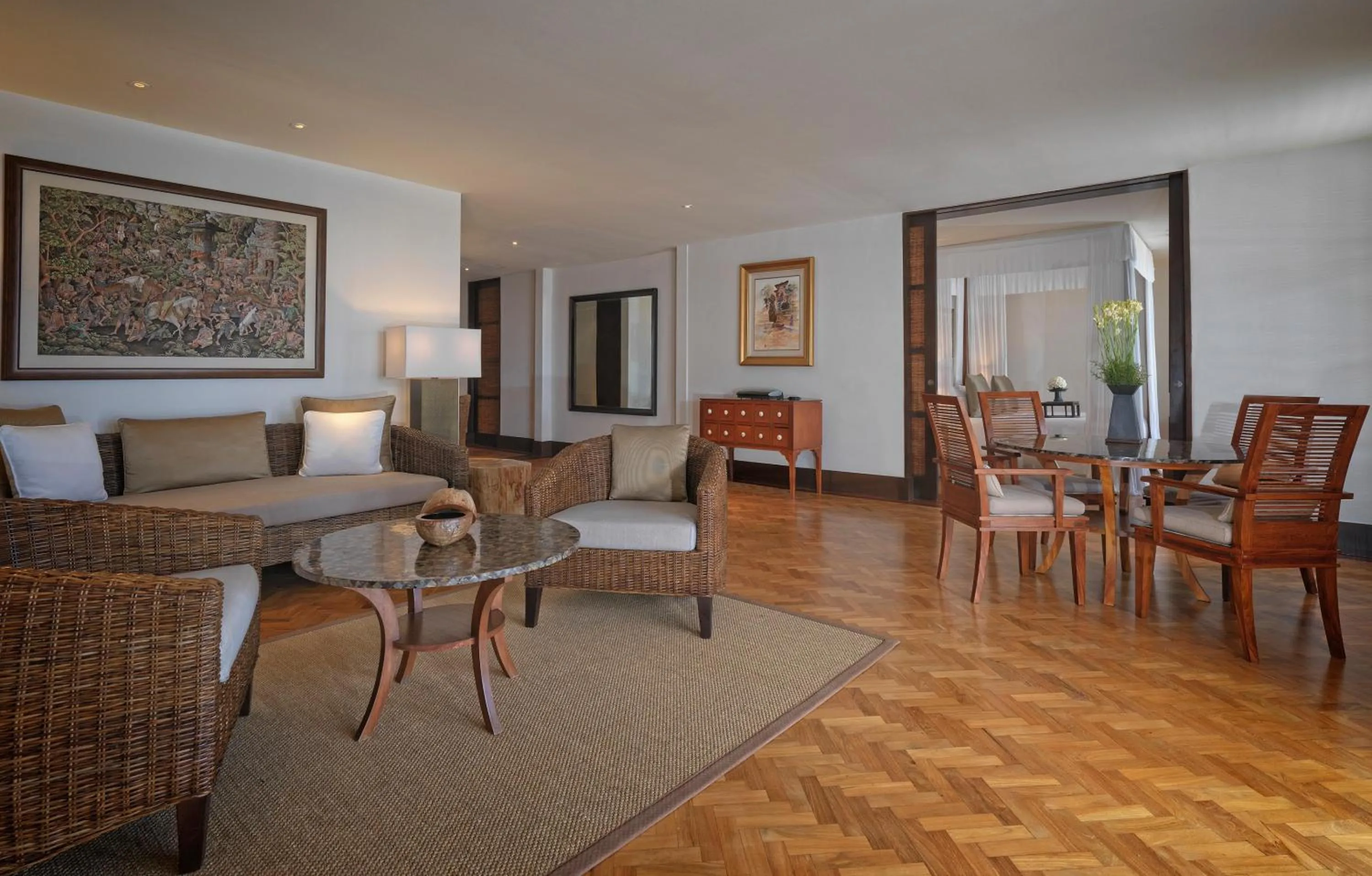 Living room in The Legian Seminyak, Bali