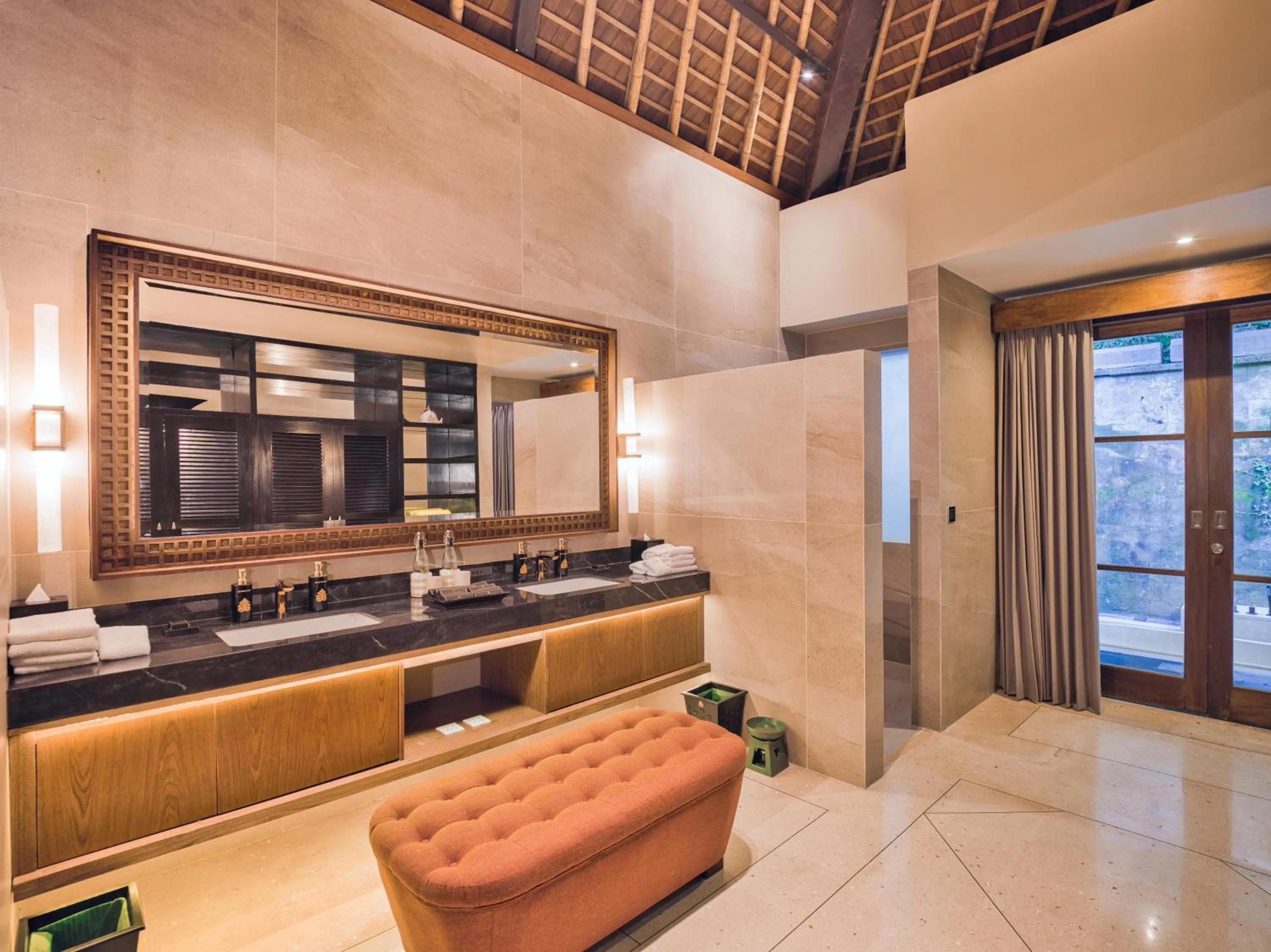 Bathroom in Hanging Gardens of Bali