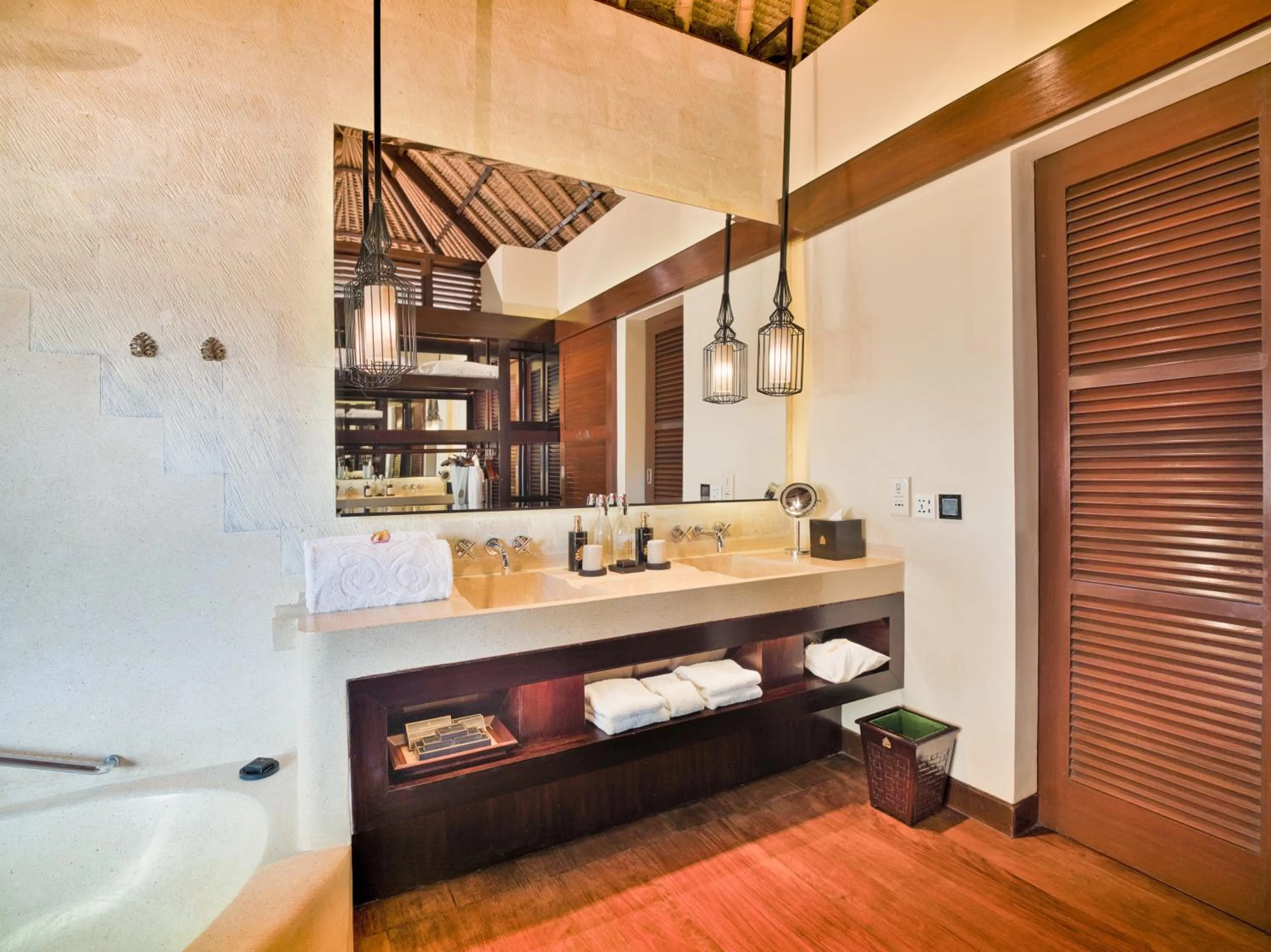 Bathroom in Hanging Gardens of Bali