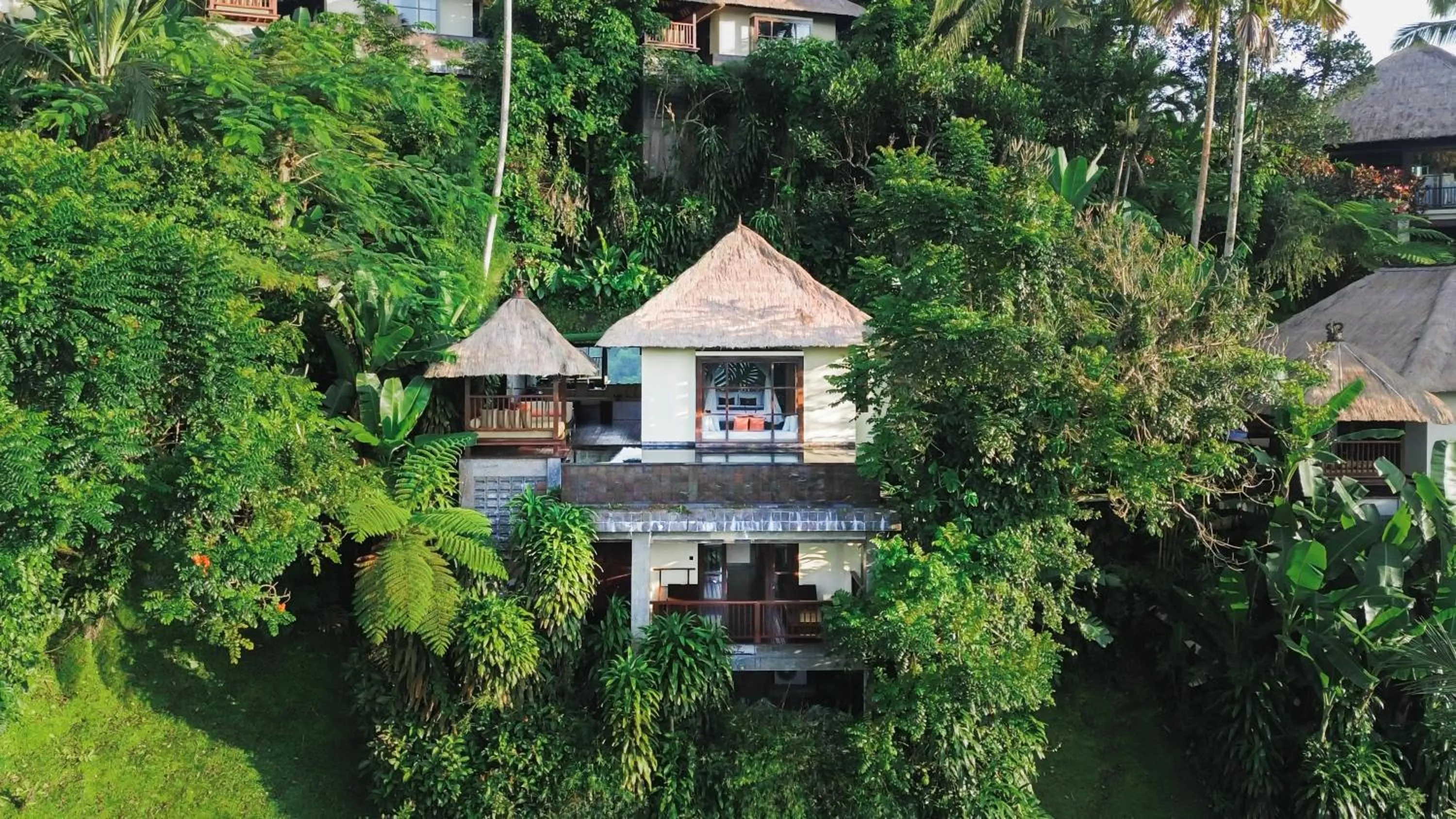 Bird's eye view in Hanging Gardens of Bali
