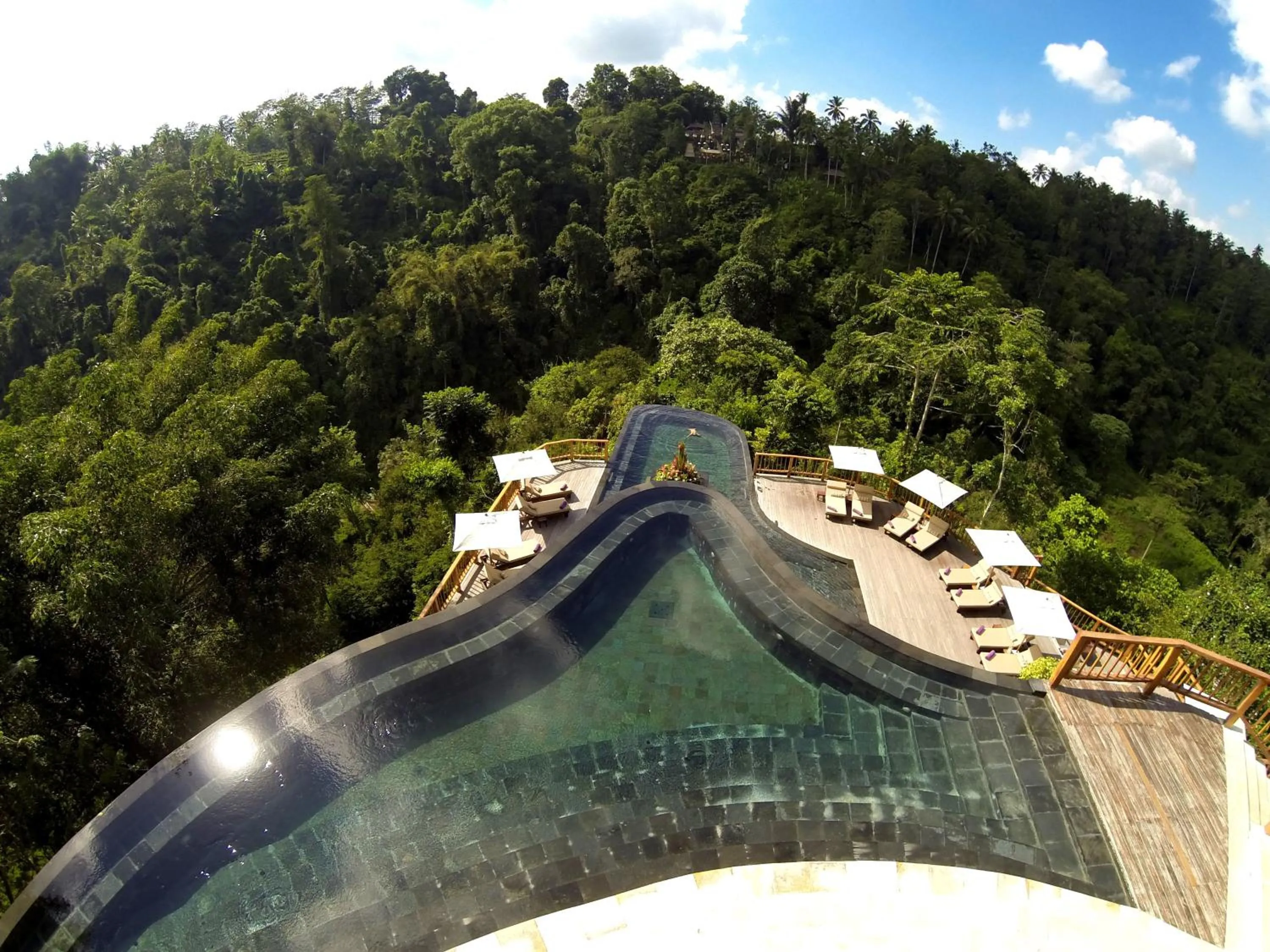 Area and facilities in Hanging Gardens of Bali