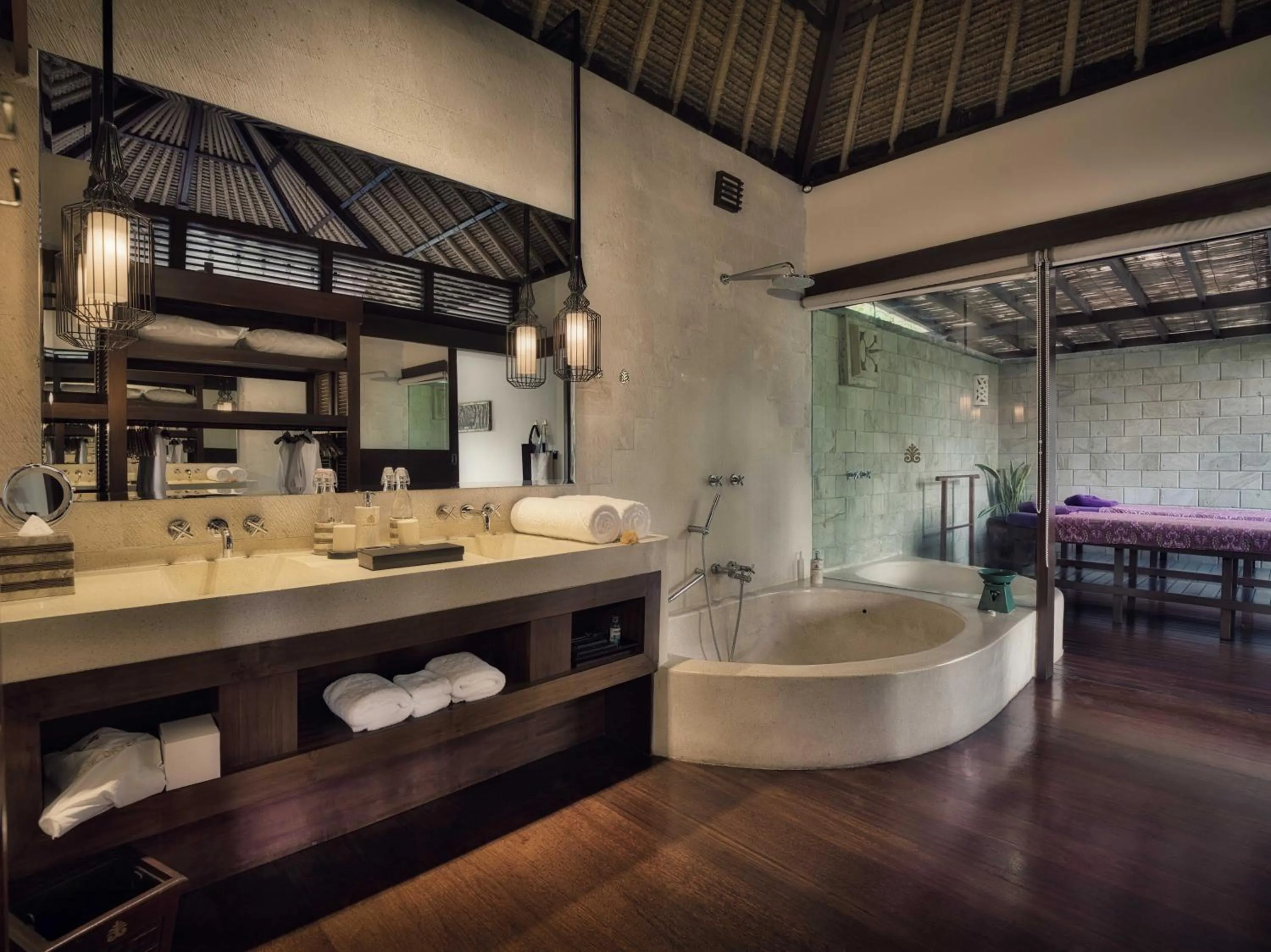 Bathroom in Hanging Gardens of Bali