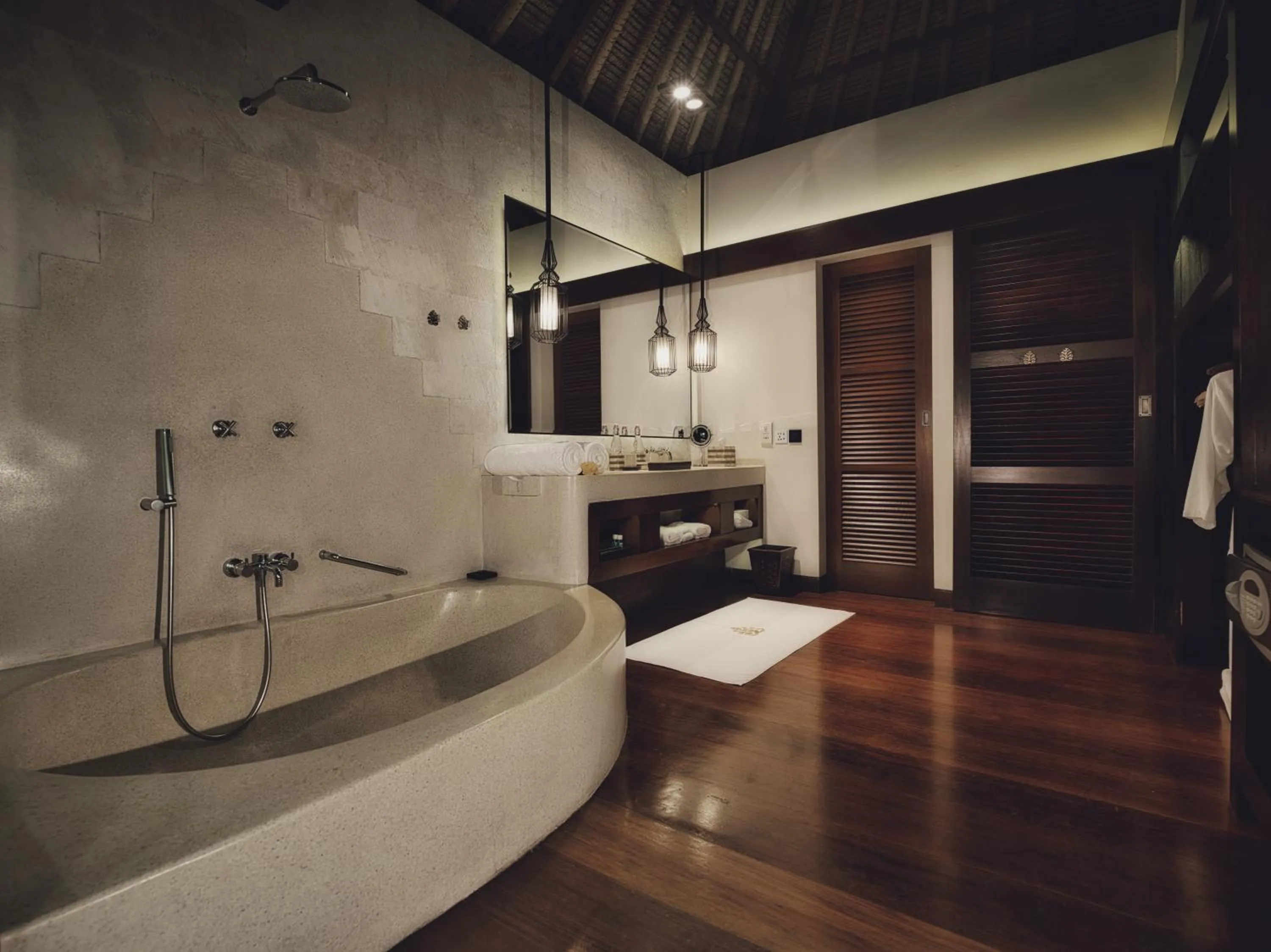 Bathroom in Hanging Gardens of Bali