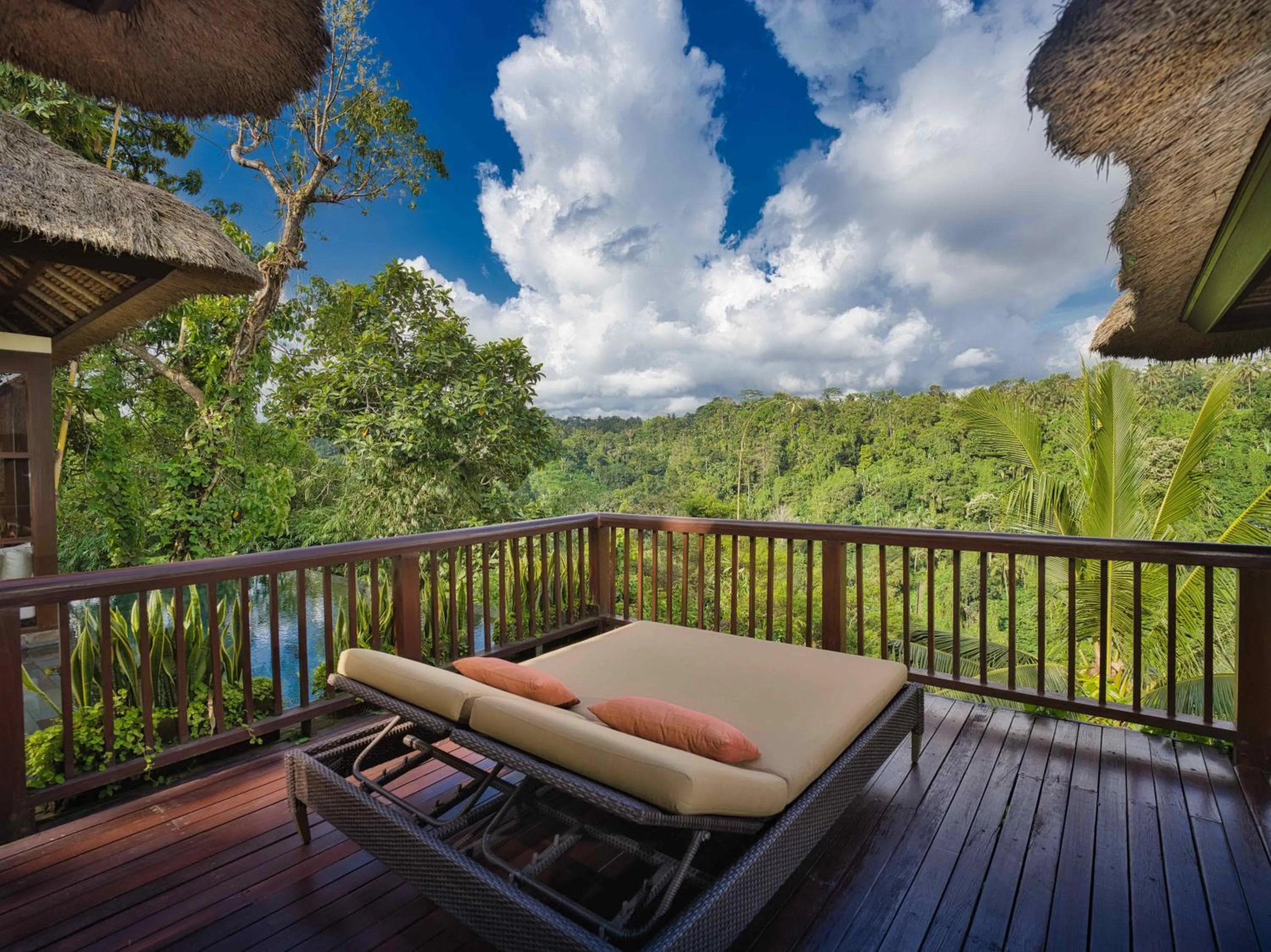 Spring in Hanging Gardens of Bali