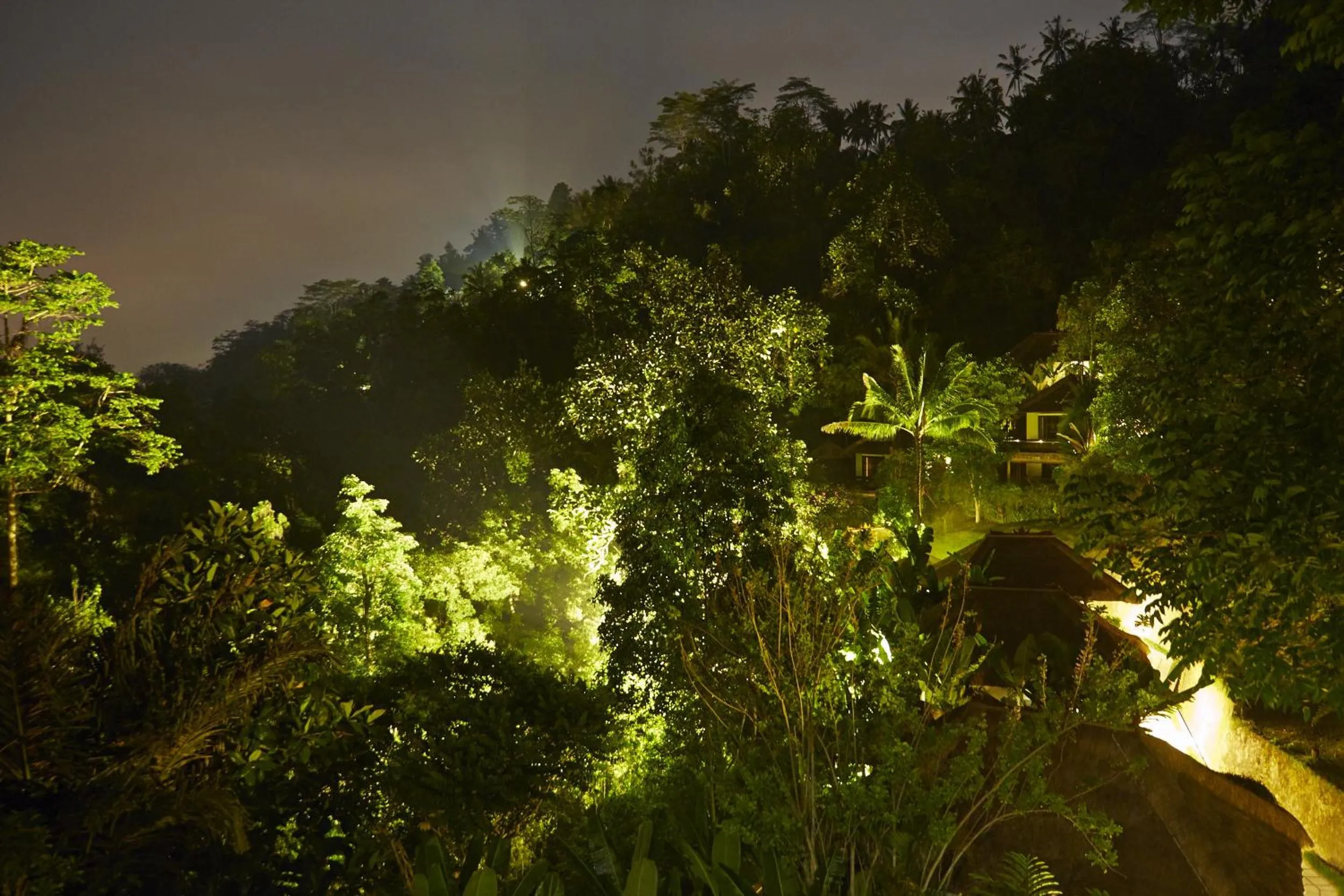 River view in Hanging Gardens of Bali