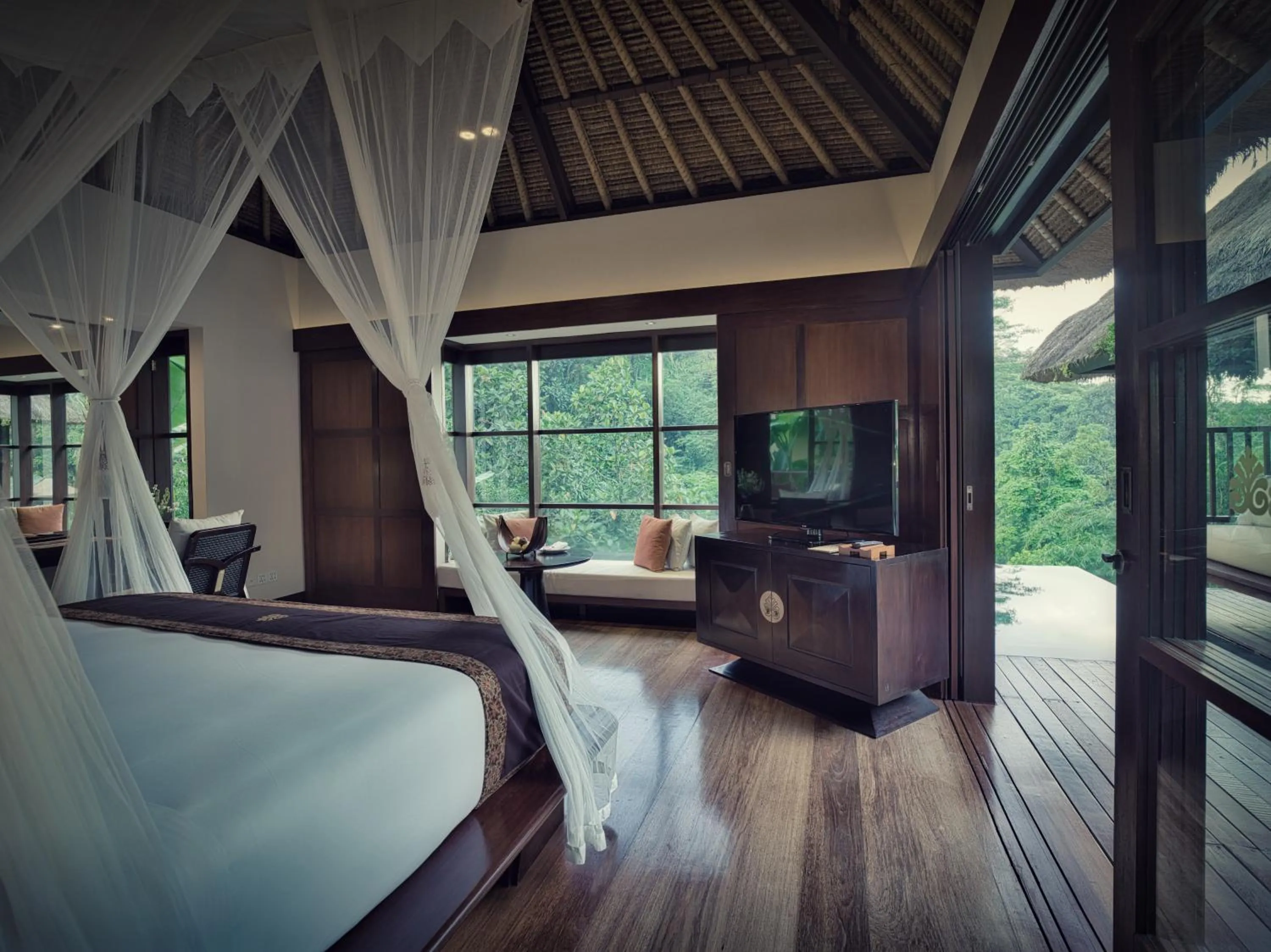Bedroom in Hanging Gardens of Bali