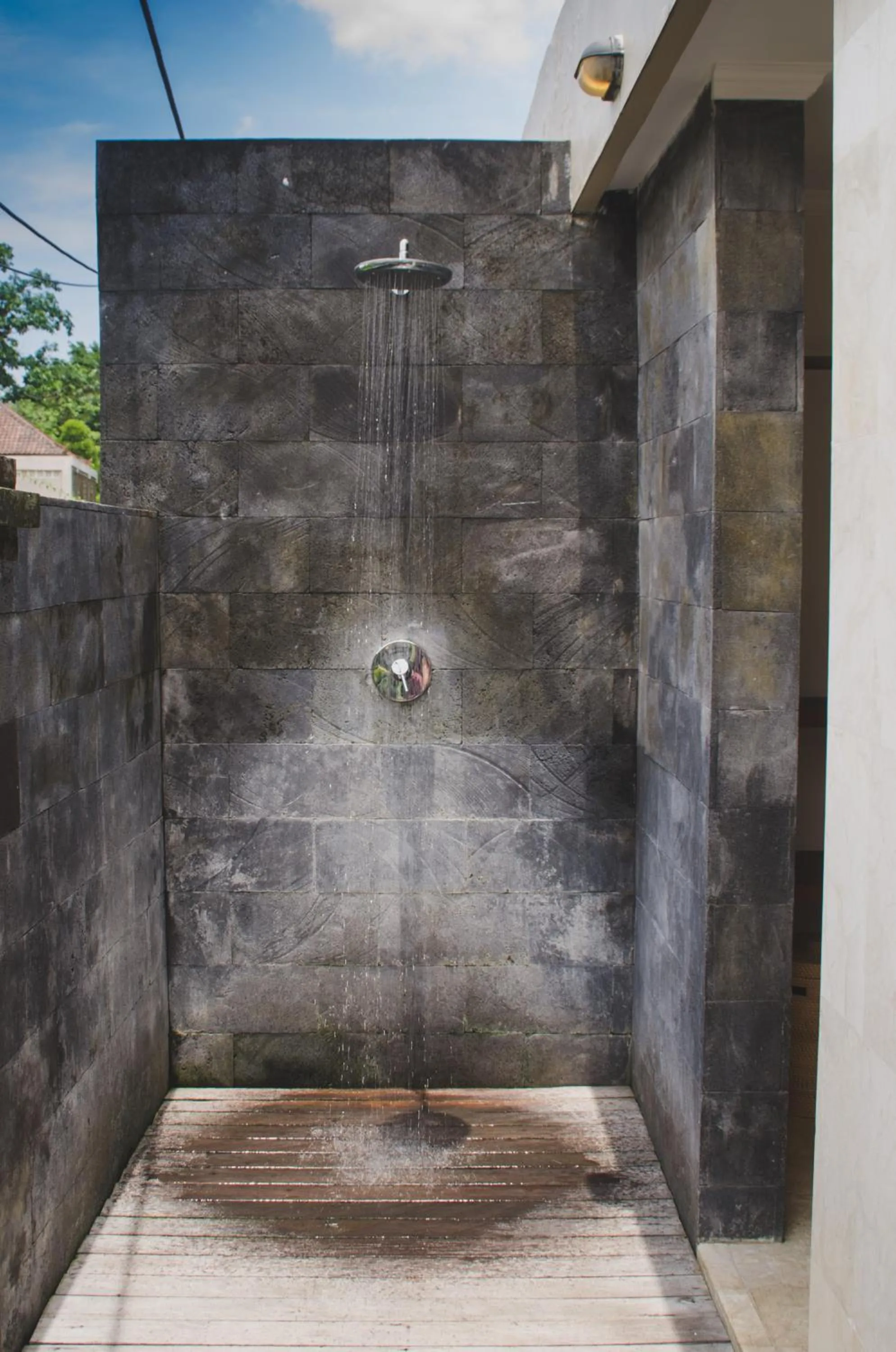 Shower in Sri Ratih Cottages, CHSE Certified
