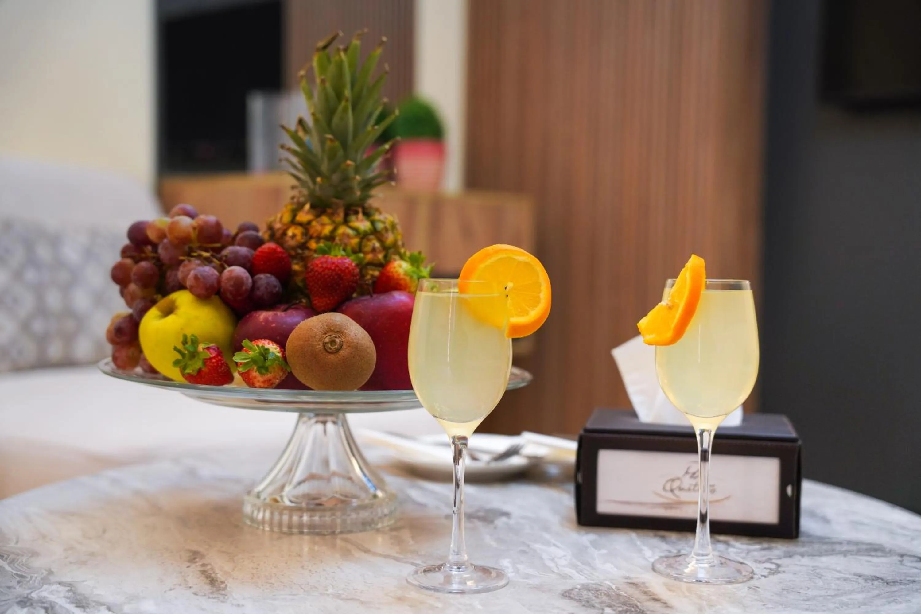 Living room in P Quattro Relax Hotel