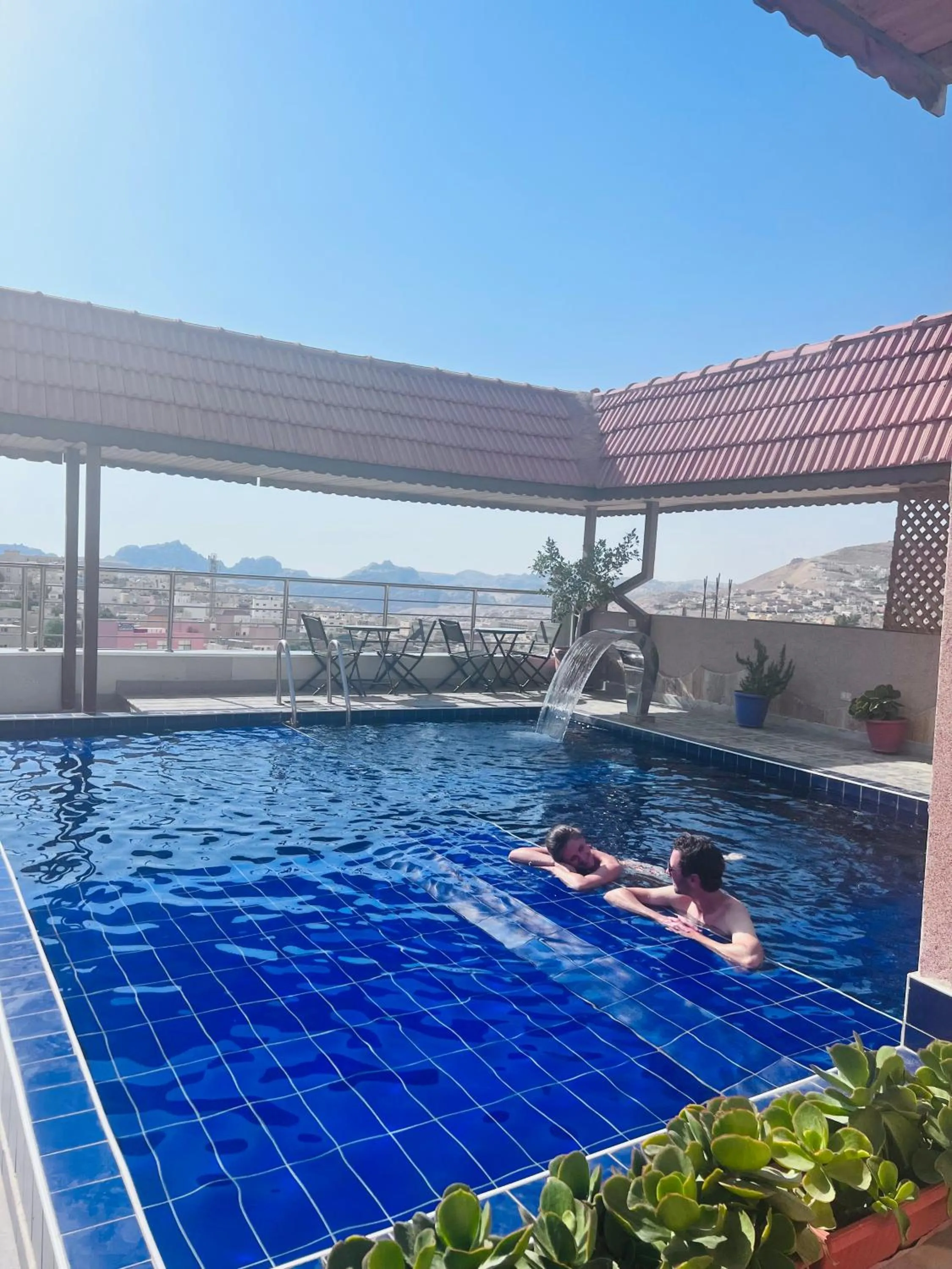 Swimming pool in P Quattro Relax Hotel