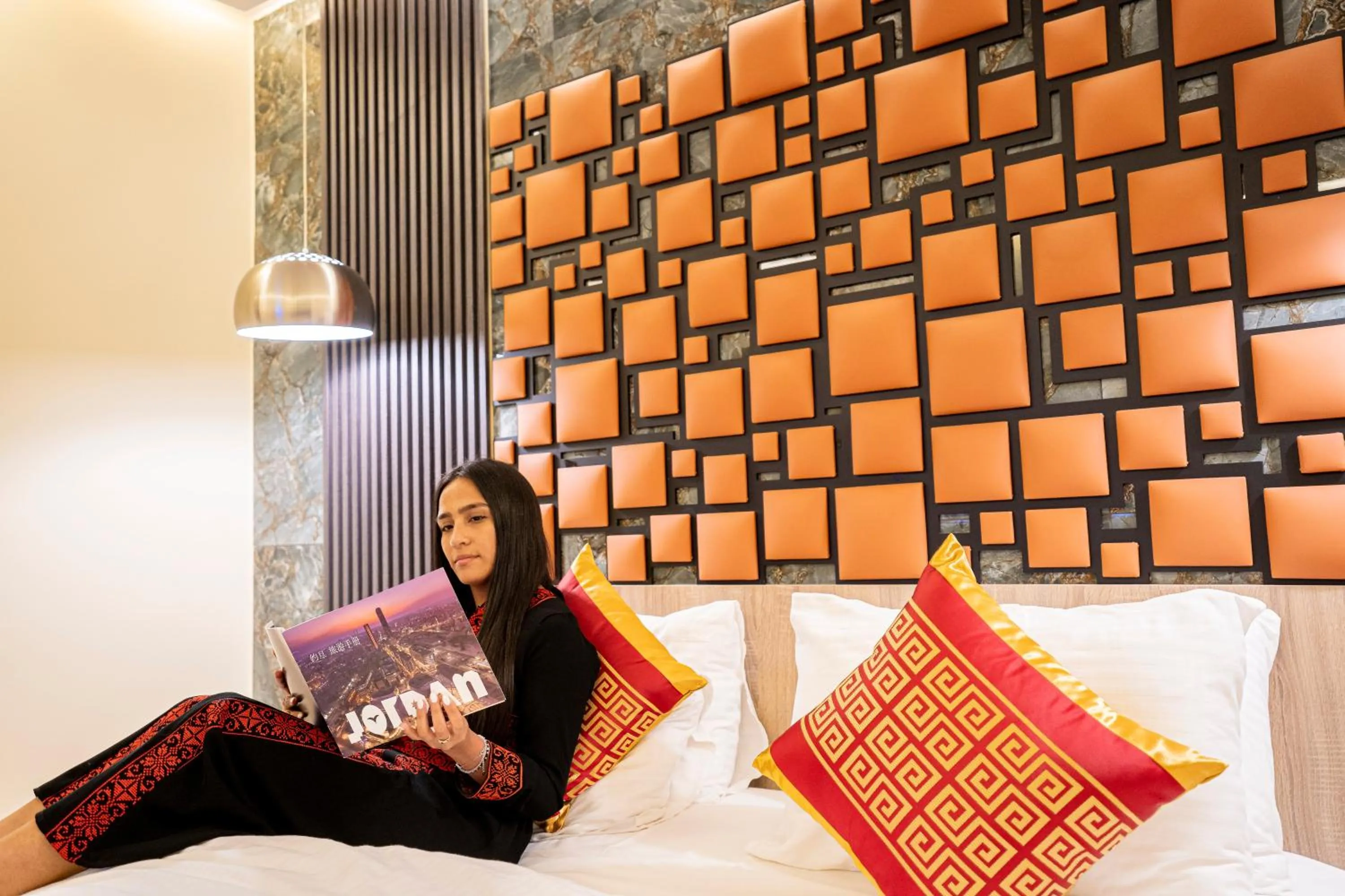 Bedroom in P Quattro Relax Hotel