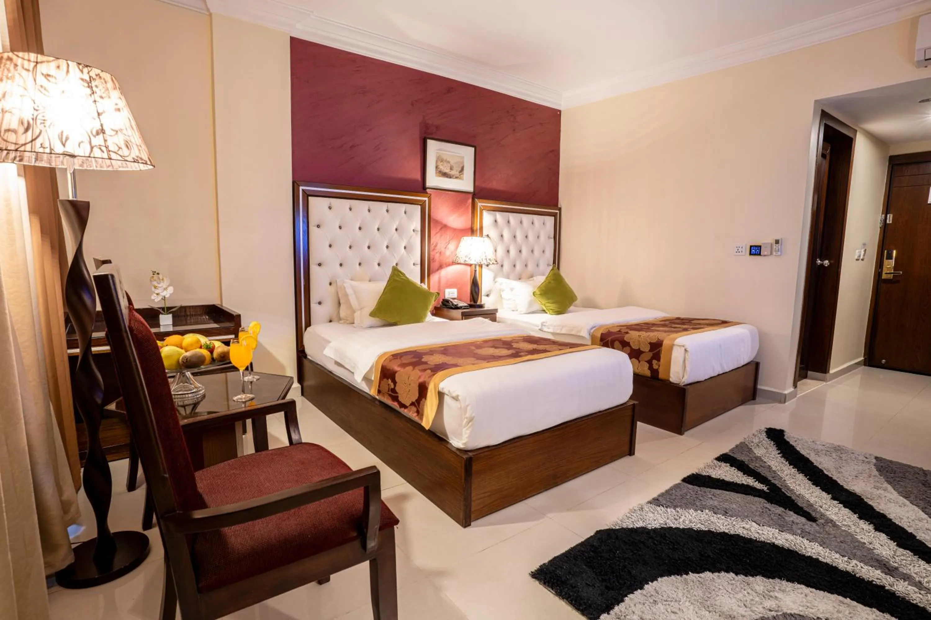 Photo of the whole room, Bed in P Quattro Relax Hotel