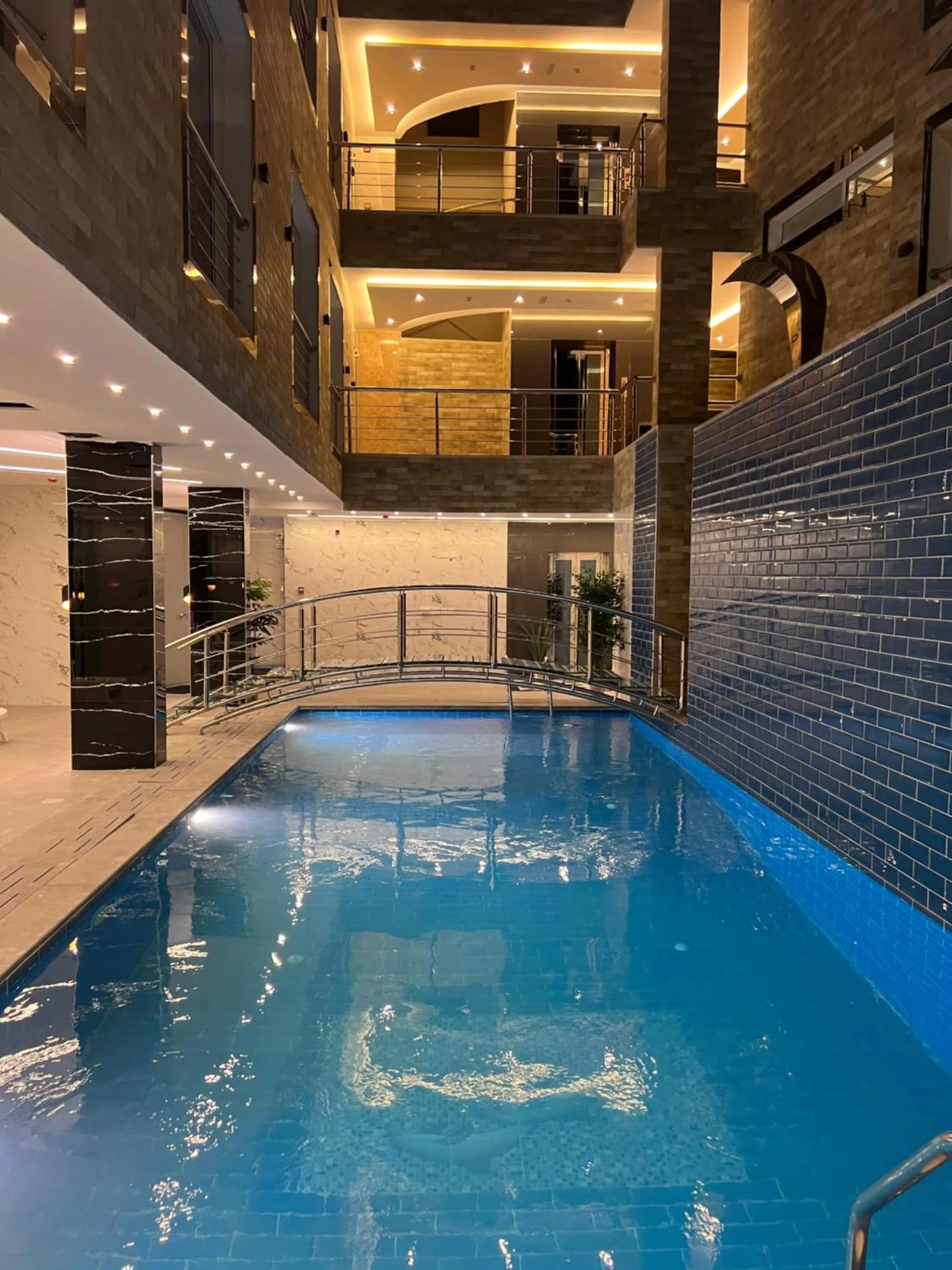 Swimming pool in P Quattro Relax Hotel