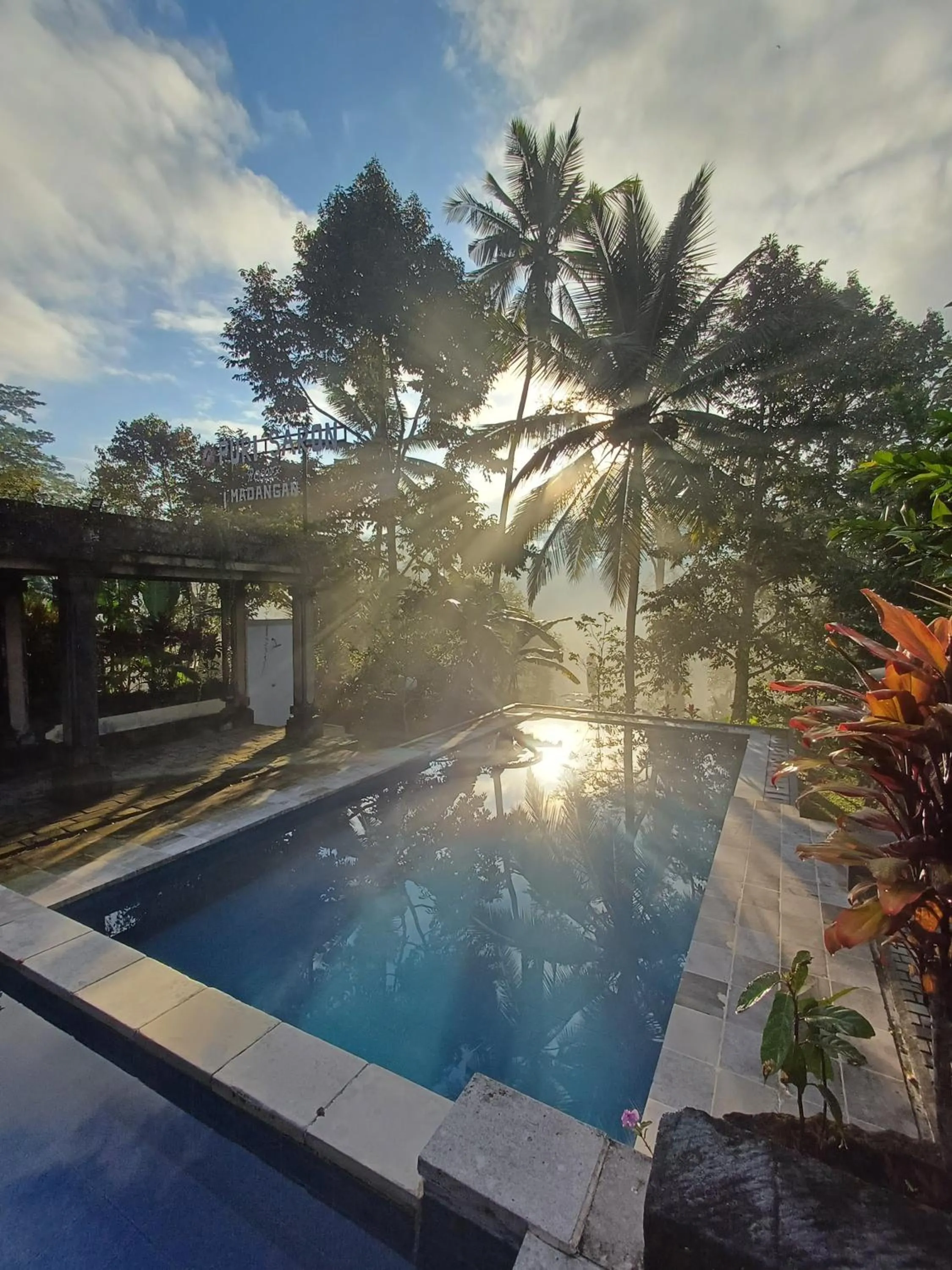 Natural landscape in Puri Saron Hotel Madangan - Gianyar