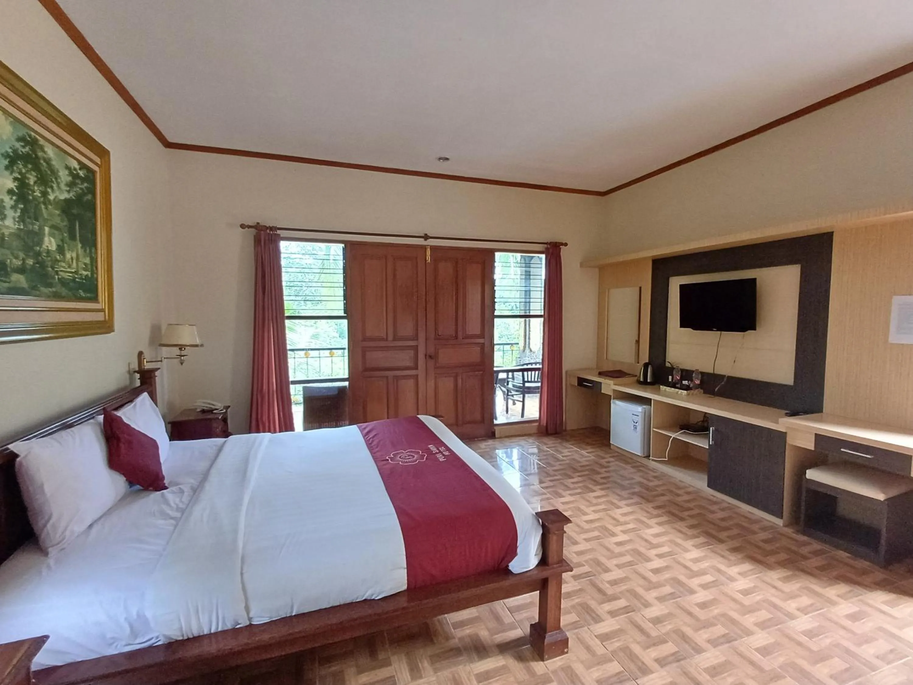 Bedroom, Bed in Puri Saron Hotel Madangan - Gianyar