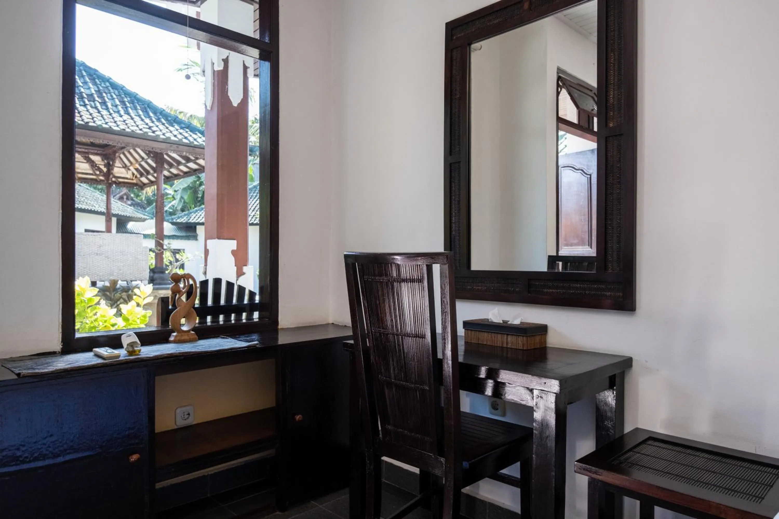 Seating area in Absolute Scuba Bali Dive Resort