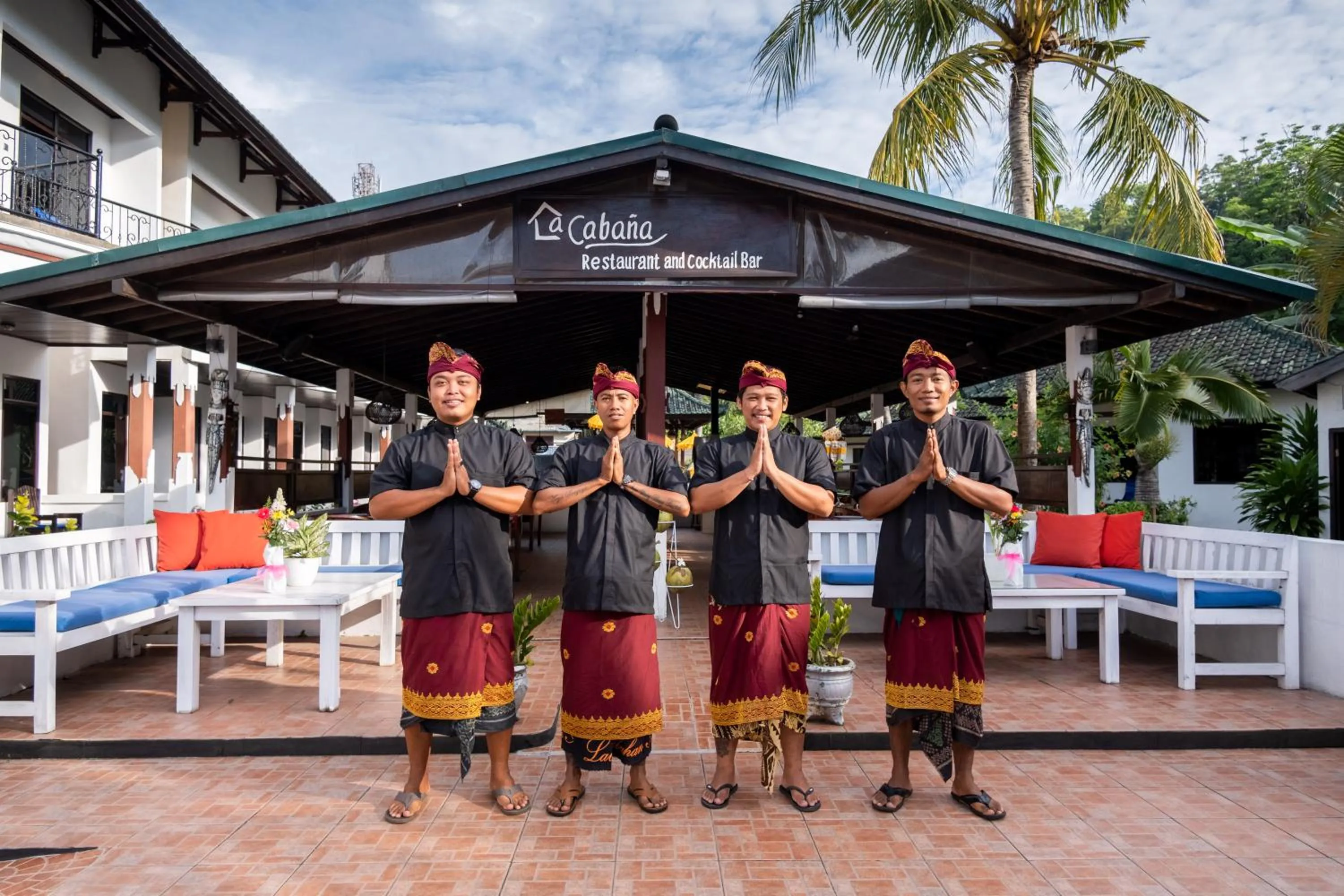 Staff in Absolute Scuba Bali Dive Resort