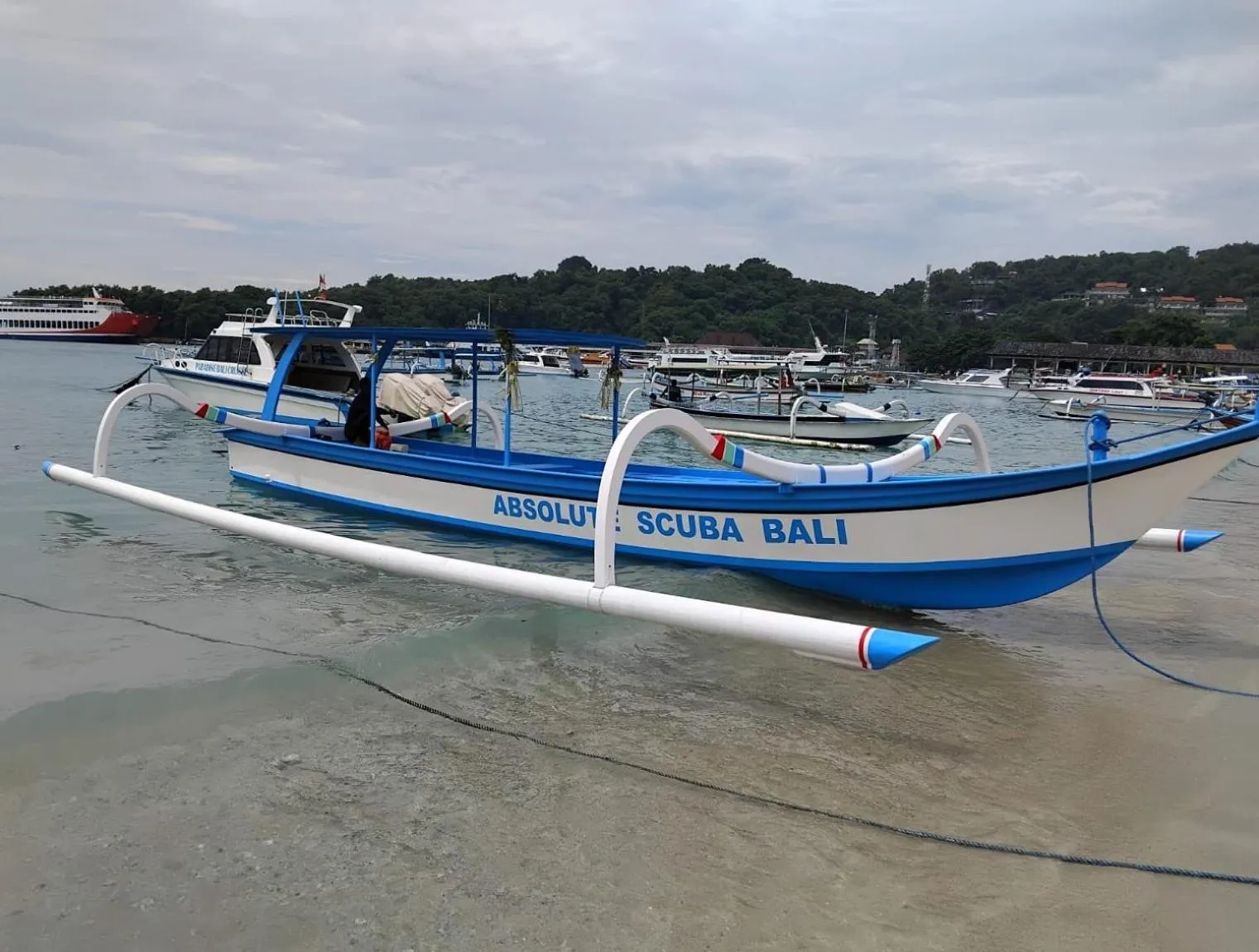 Diving in Absolute Scuba Bali Dive Resort