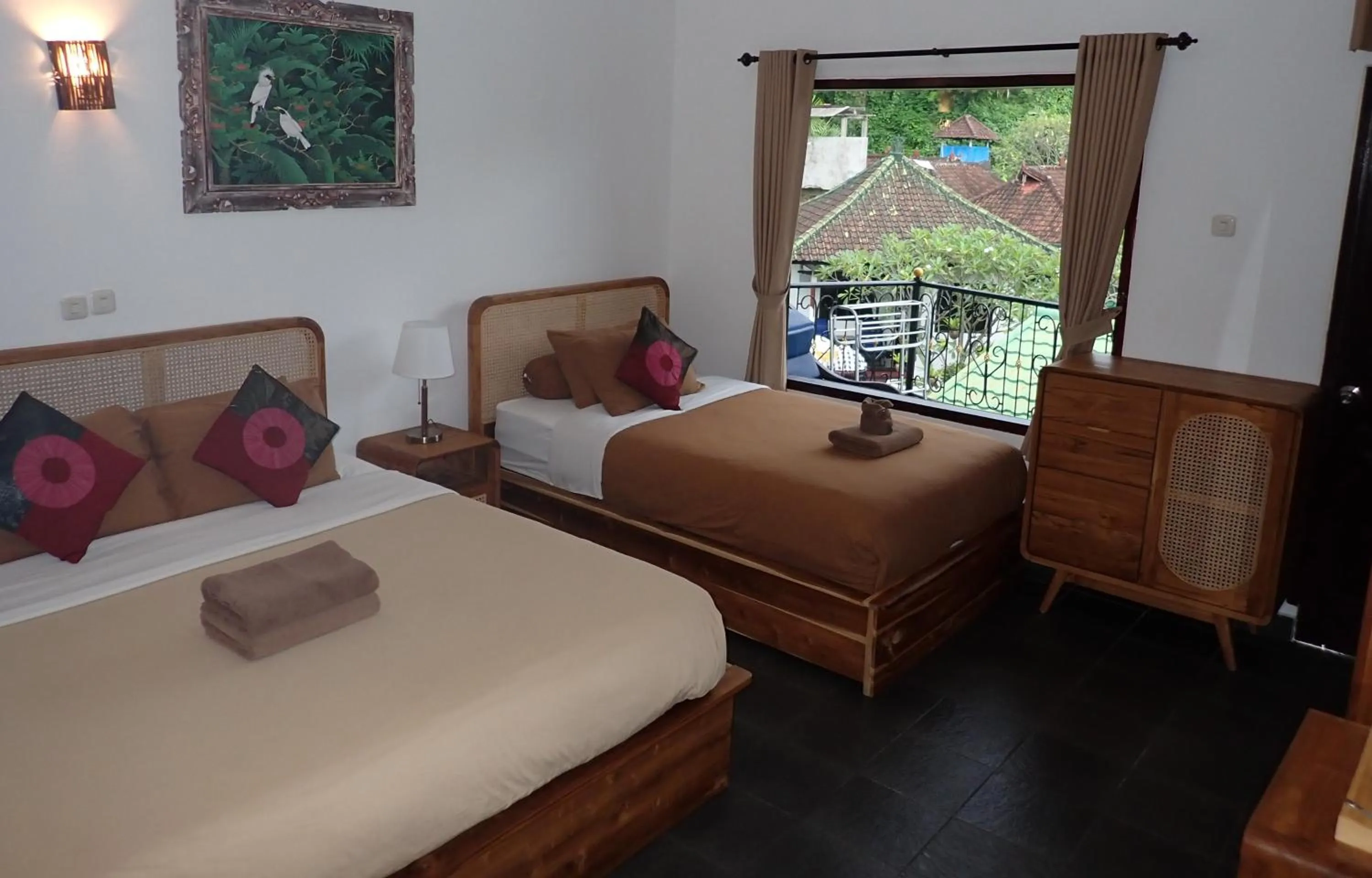 Coffee/tea facilities, Bed in Absolute Scuba Bali Dive Resort