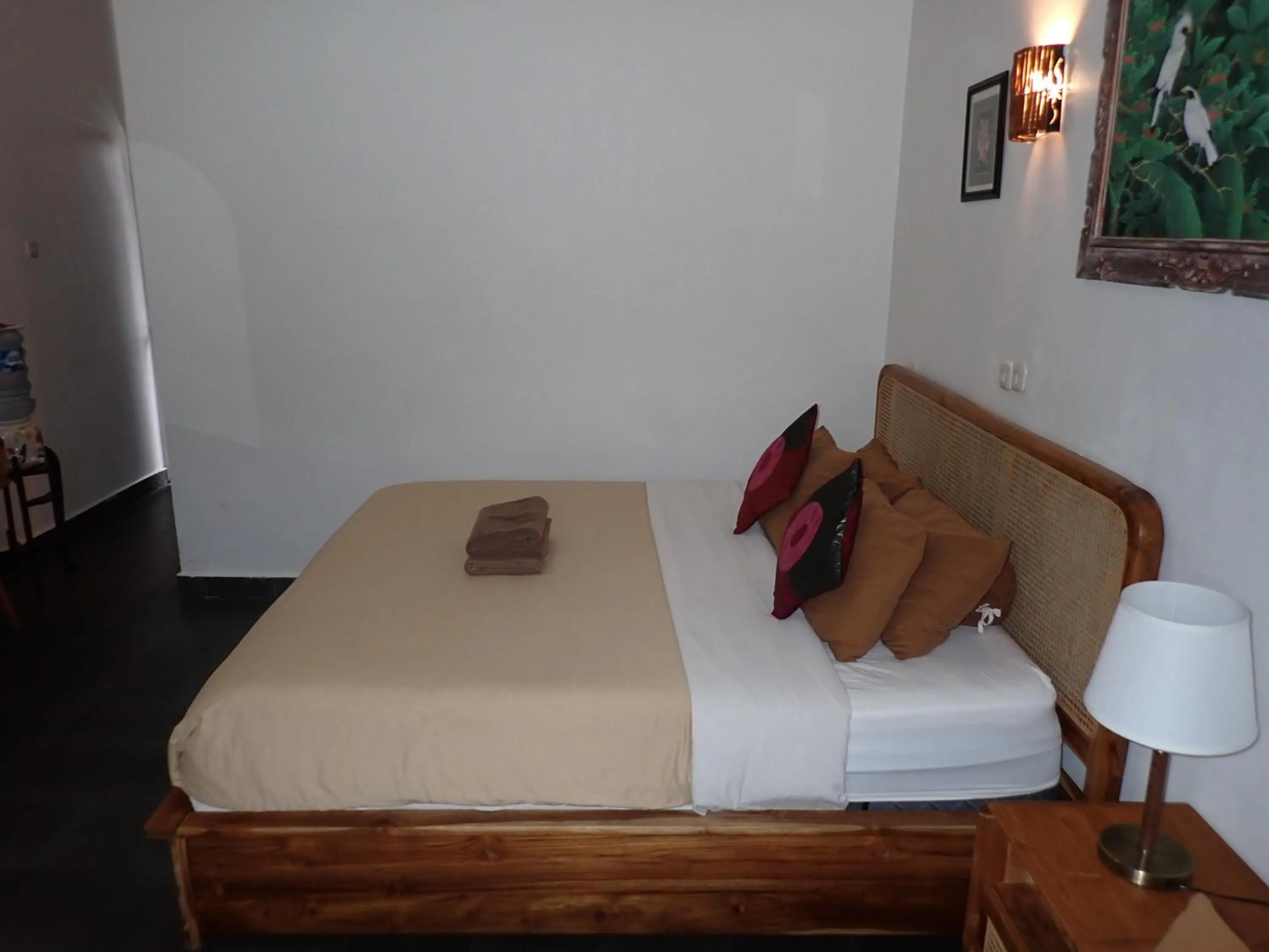 Bed in Absolute Scuba Bali Dive Resort