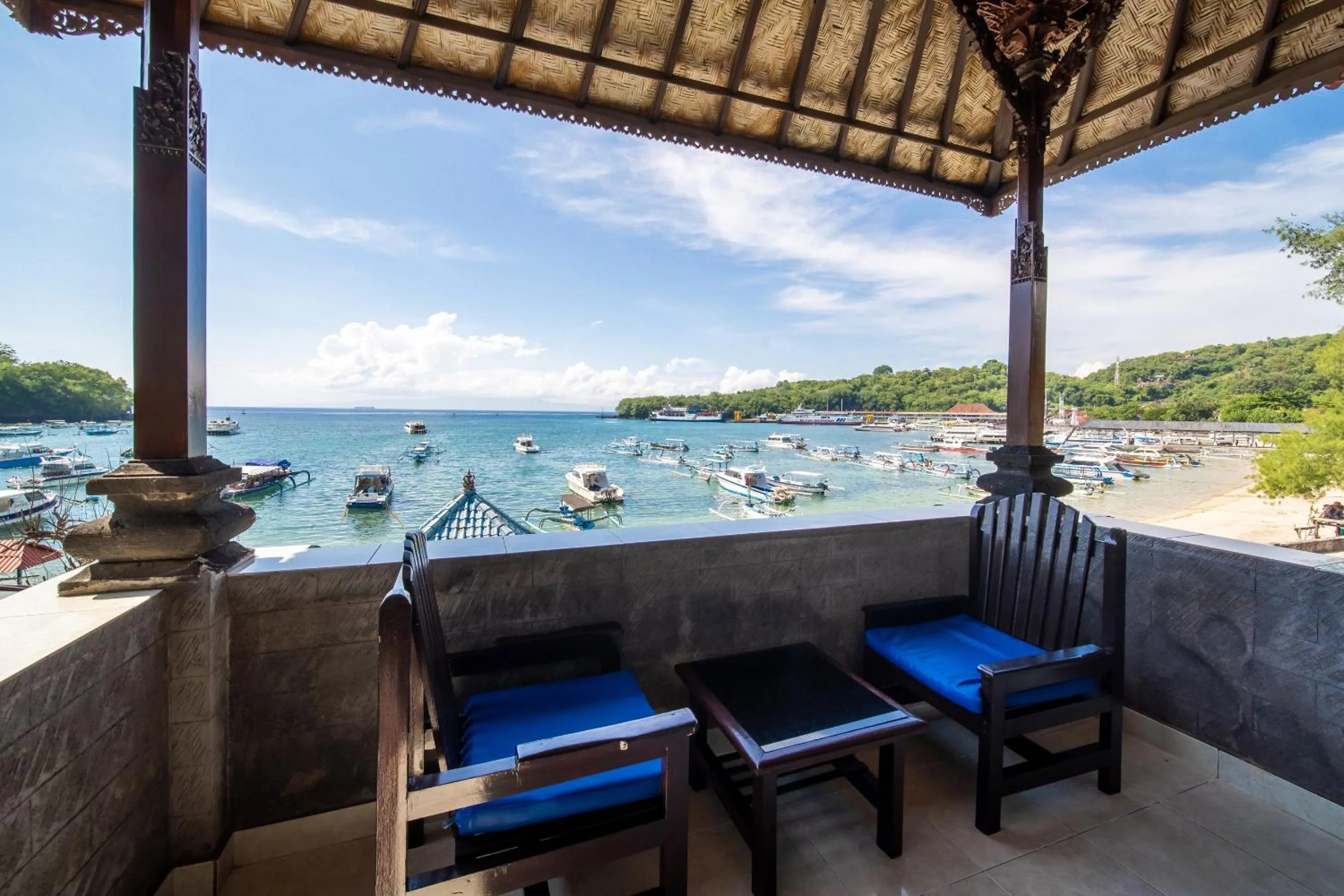Balcony/Terrace in Absolute Scuba Bali Dive Resort