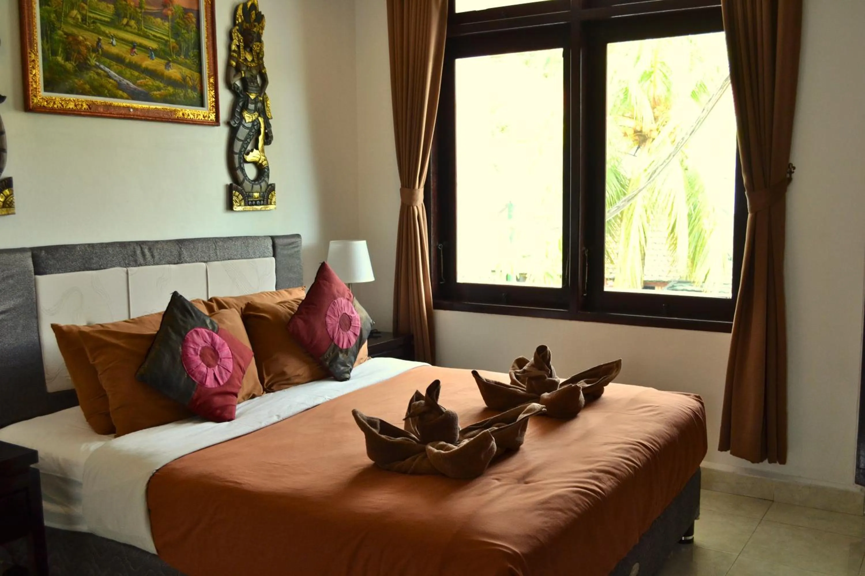 Coffee/tea facilities, Bed in Absolute Scuba Bali Dive Resort