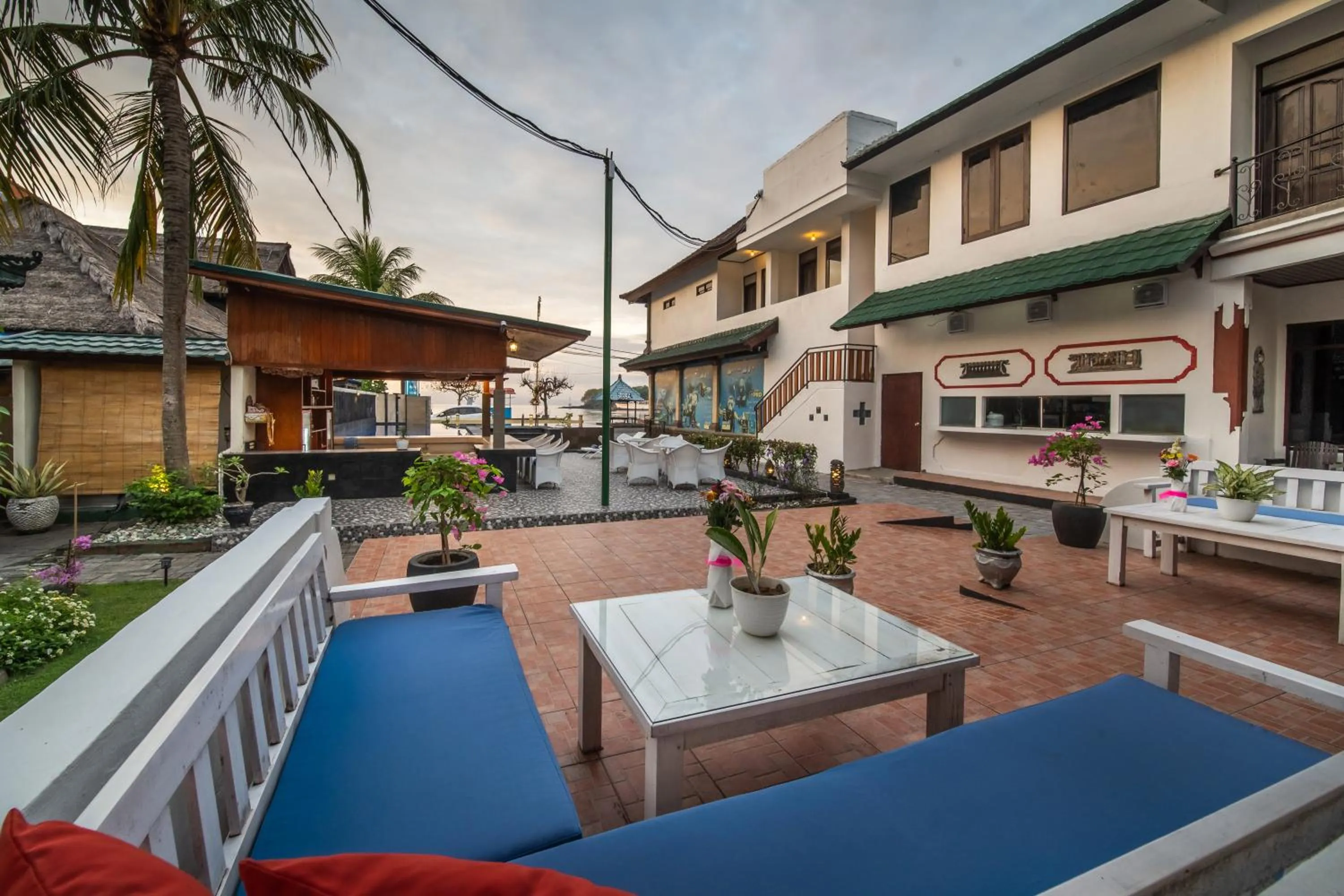 Restaurant/places to eat in Absolute Scuba Bali Dive Resort