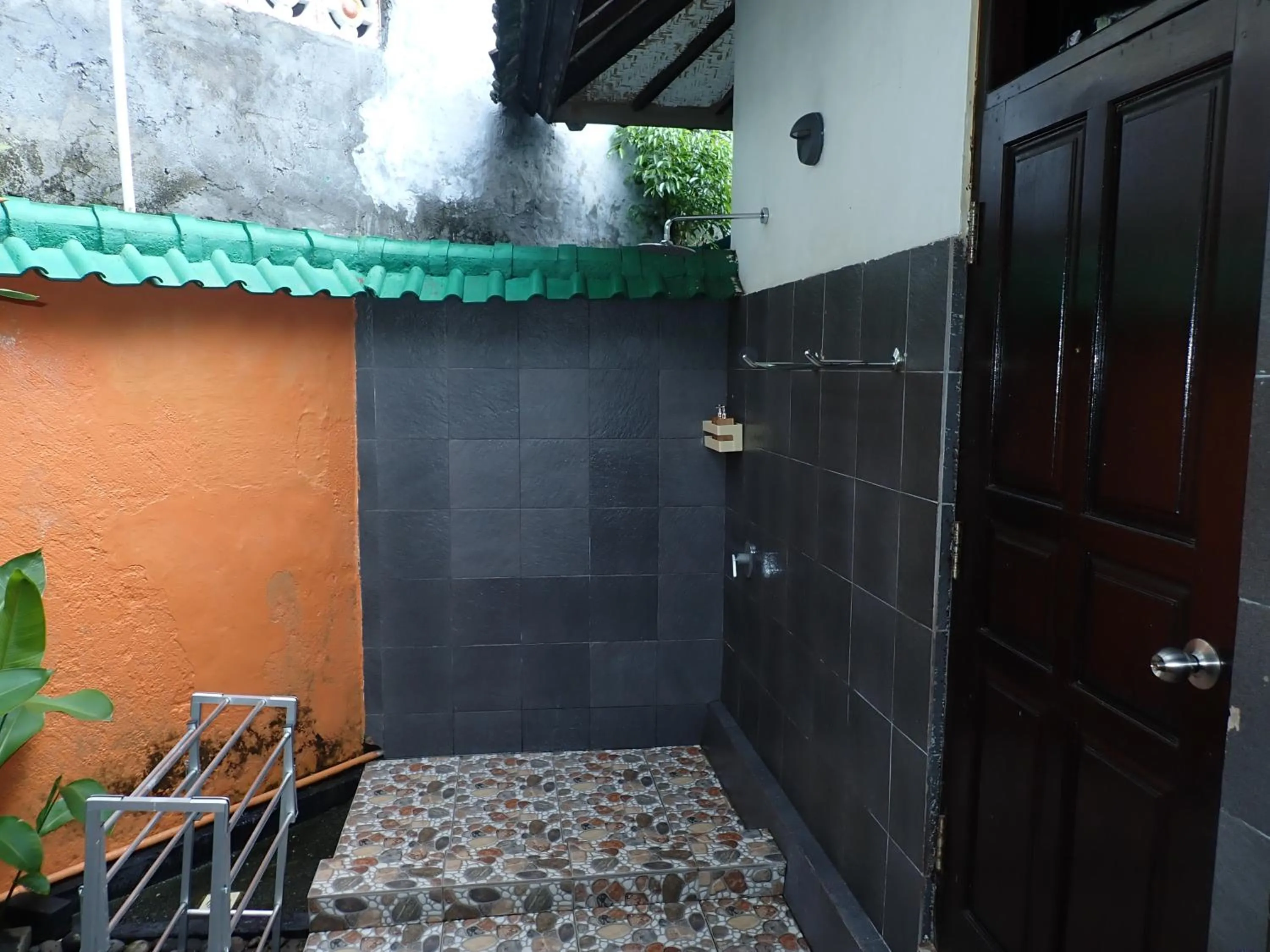 Open Air Bath in Absolute Scuba Bali Dive Resort