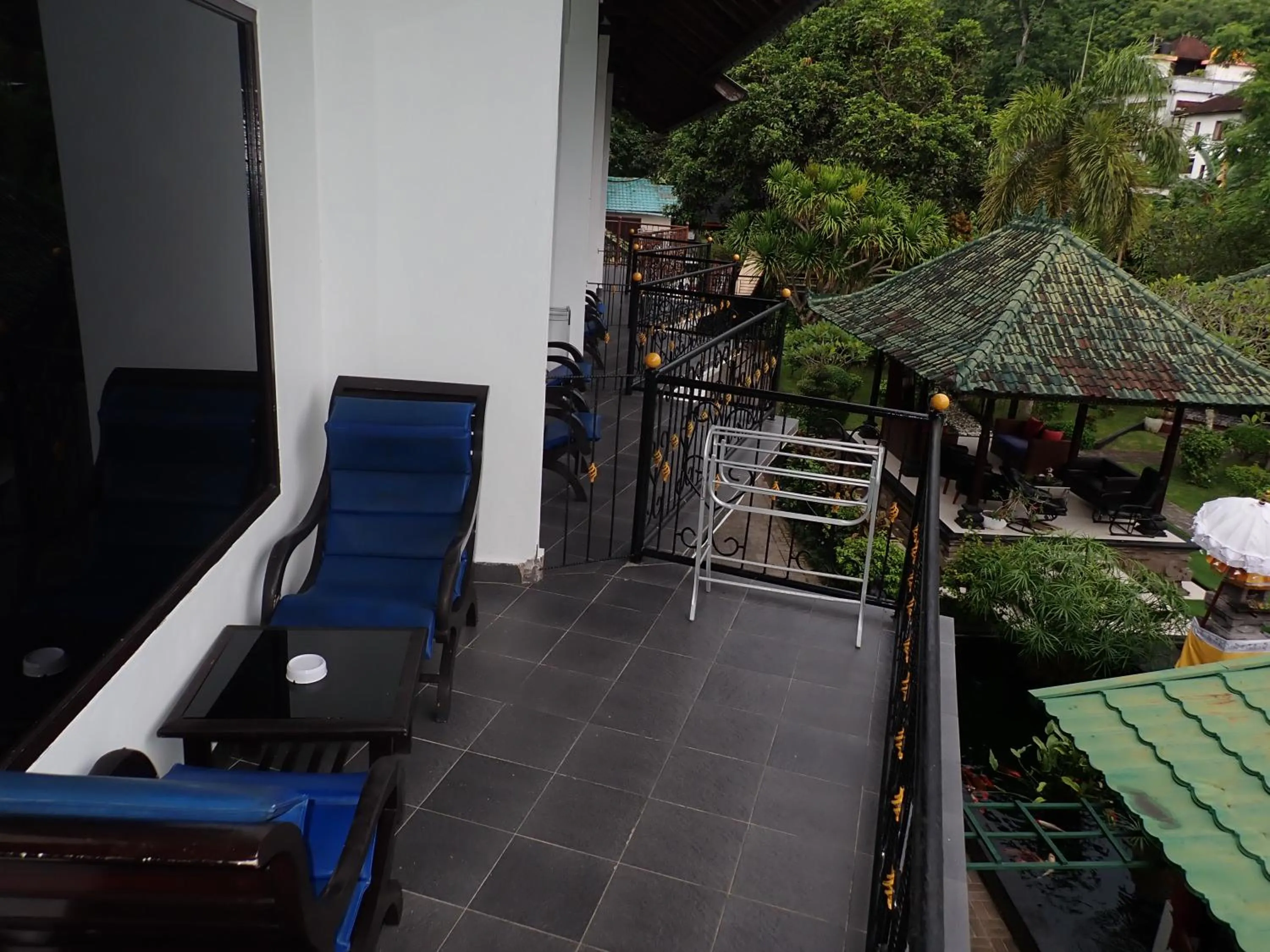 Balcony/Terrace in Absolute Scuba Bali Dive Resort