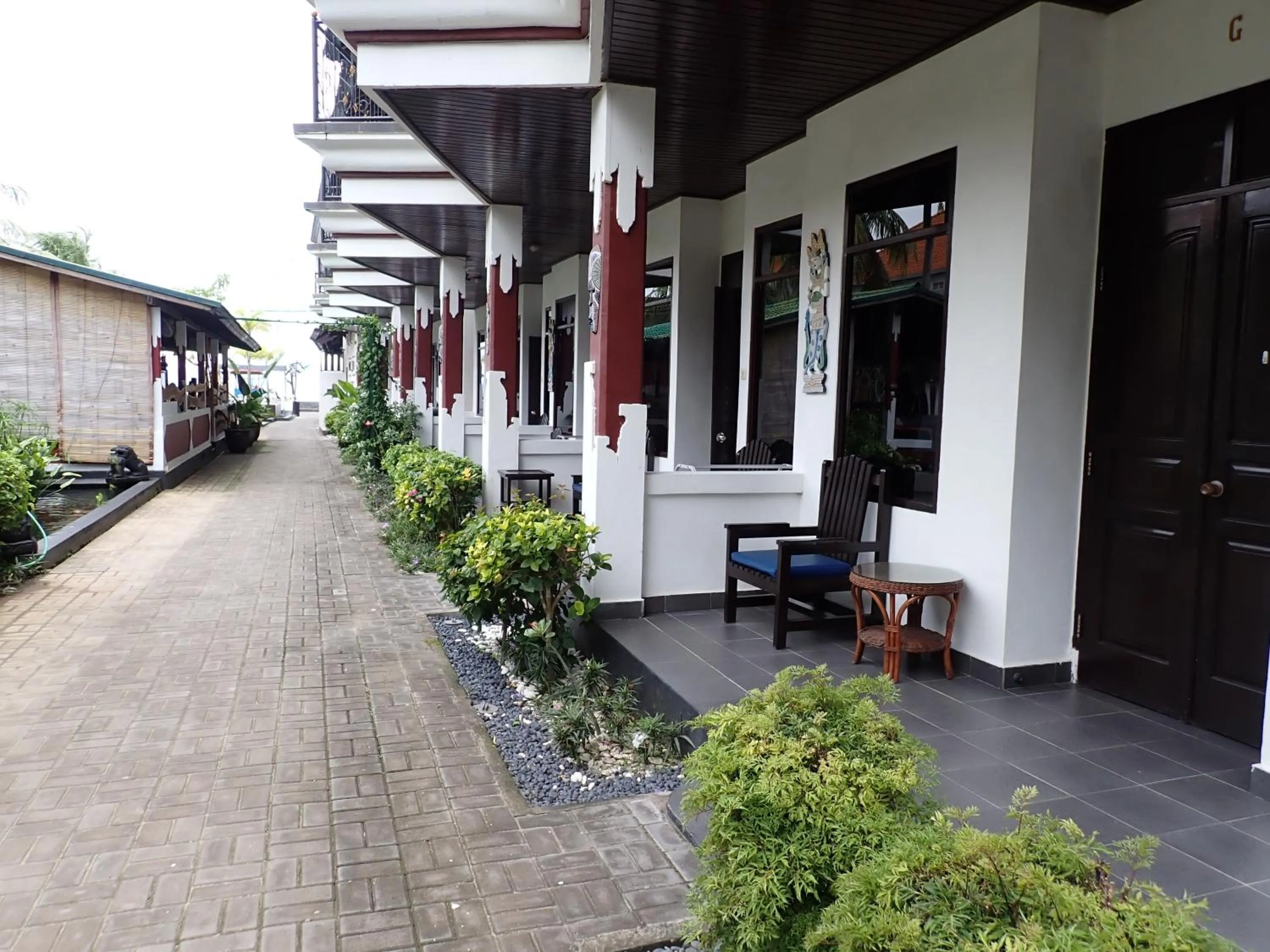 Balcony/Terrace in Absolute Scuba Bali Dive Resort