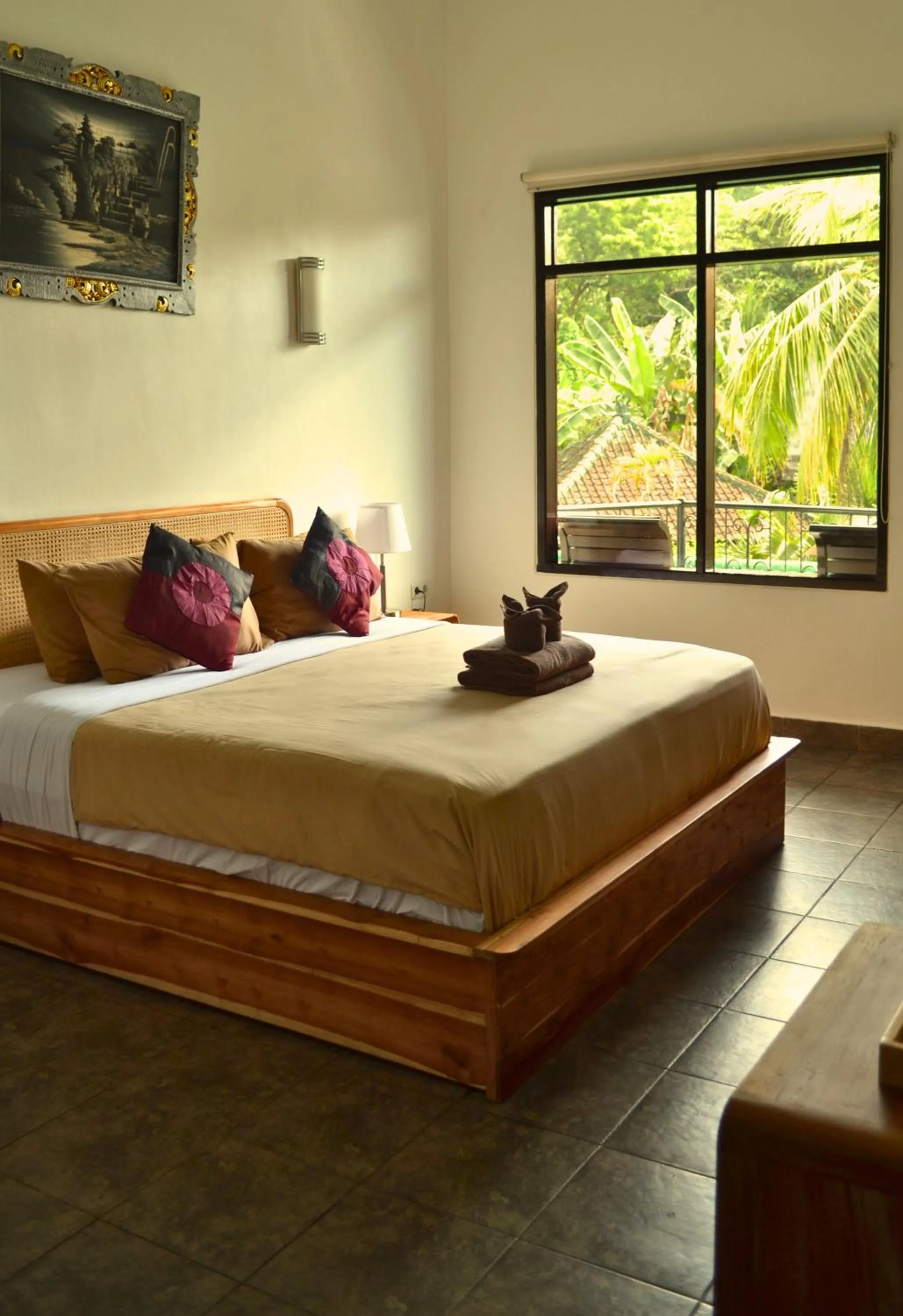 Coffee/tea facilities, Bed in Absolute Scuba Bali Dive Resort