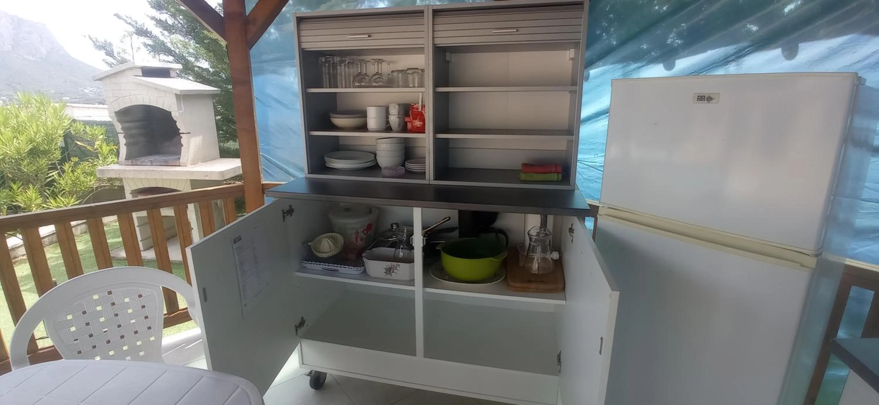 Kitchen or kitchenette in Perula di Machja