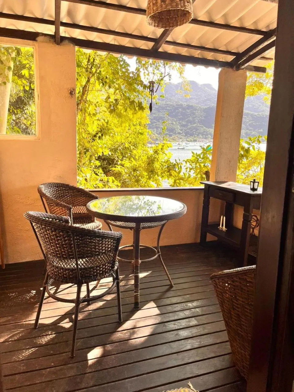 Patio in Praia Comprida Flats