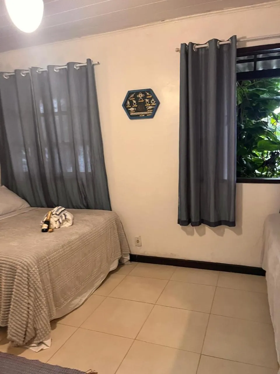 Bedroom, Bed in Praia Comprida Flats