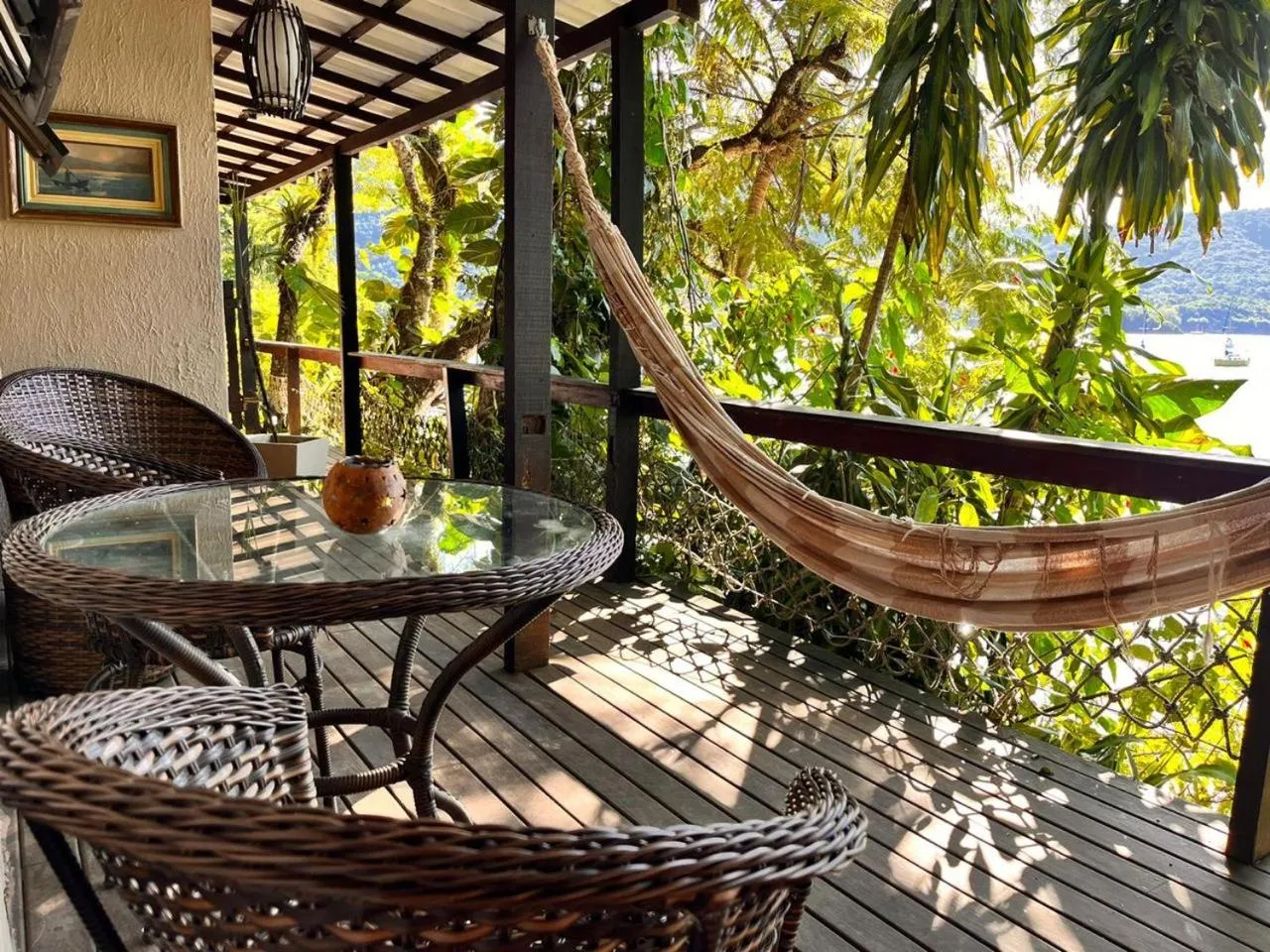 Patio in Praia Comprida Flats