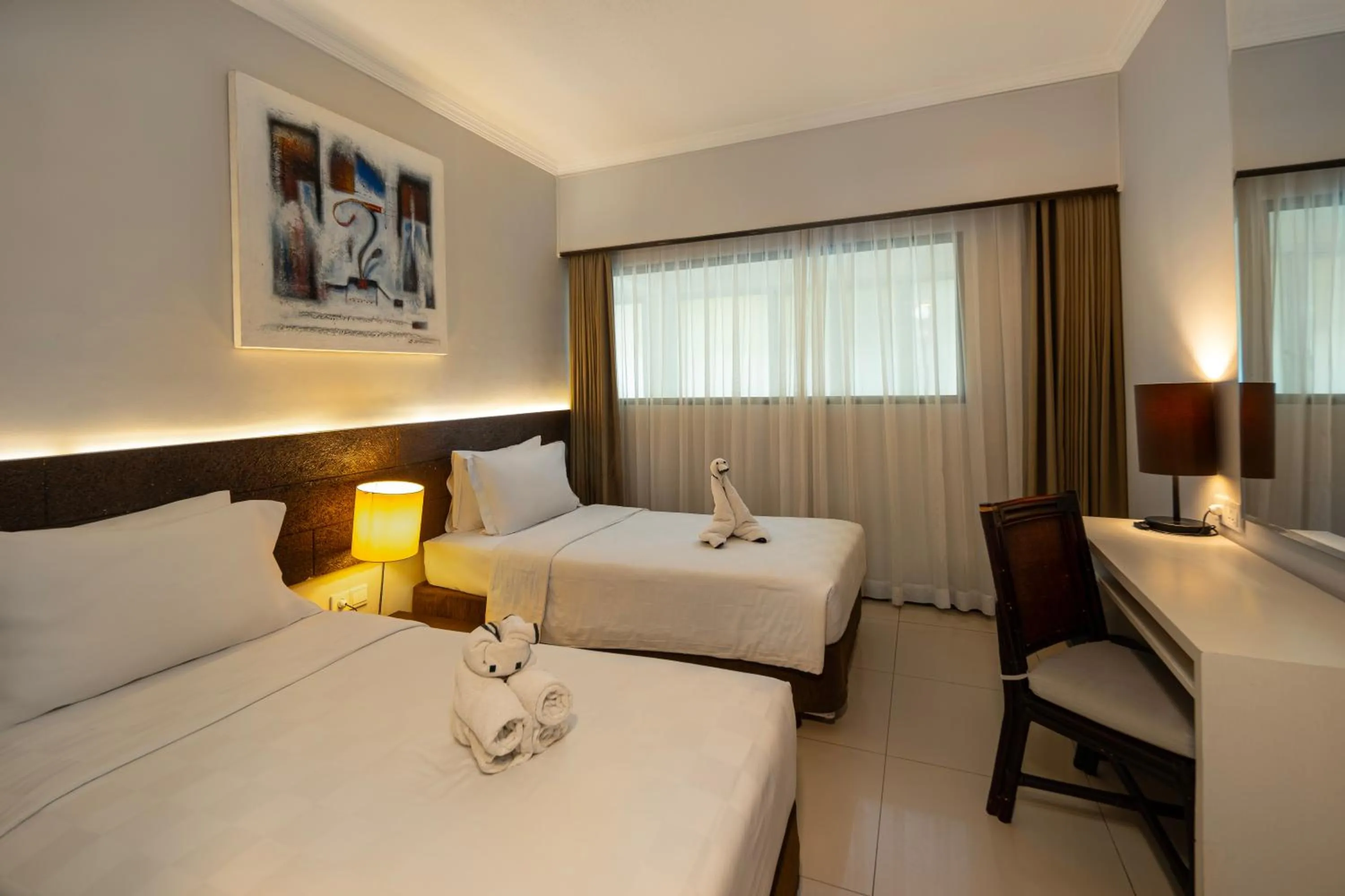 Bedroom, Bed in Prime Plaza Suites Sanur – Bali